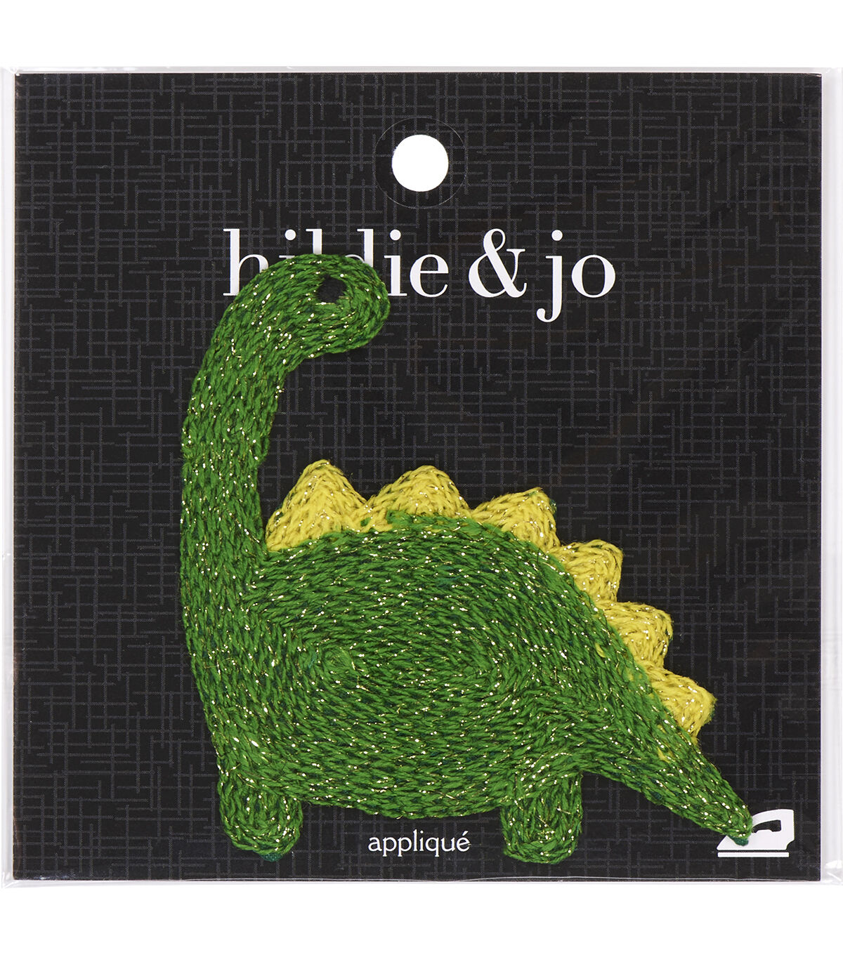 2.5 x 3 Chenille Dinosaur Iron On Patch by hildie & jo