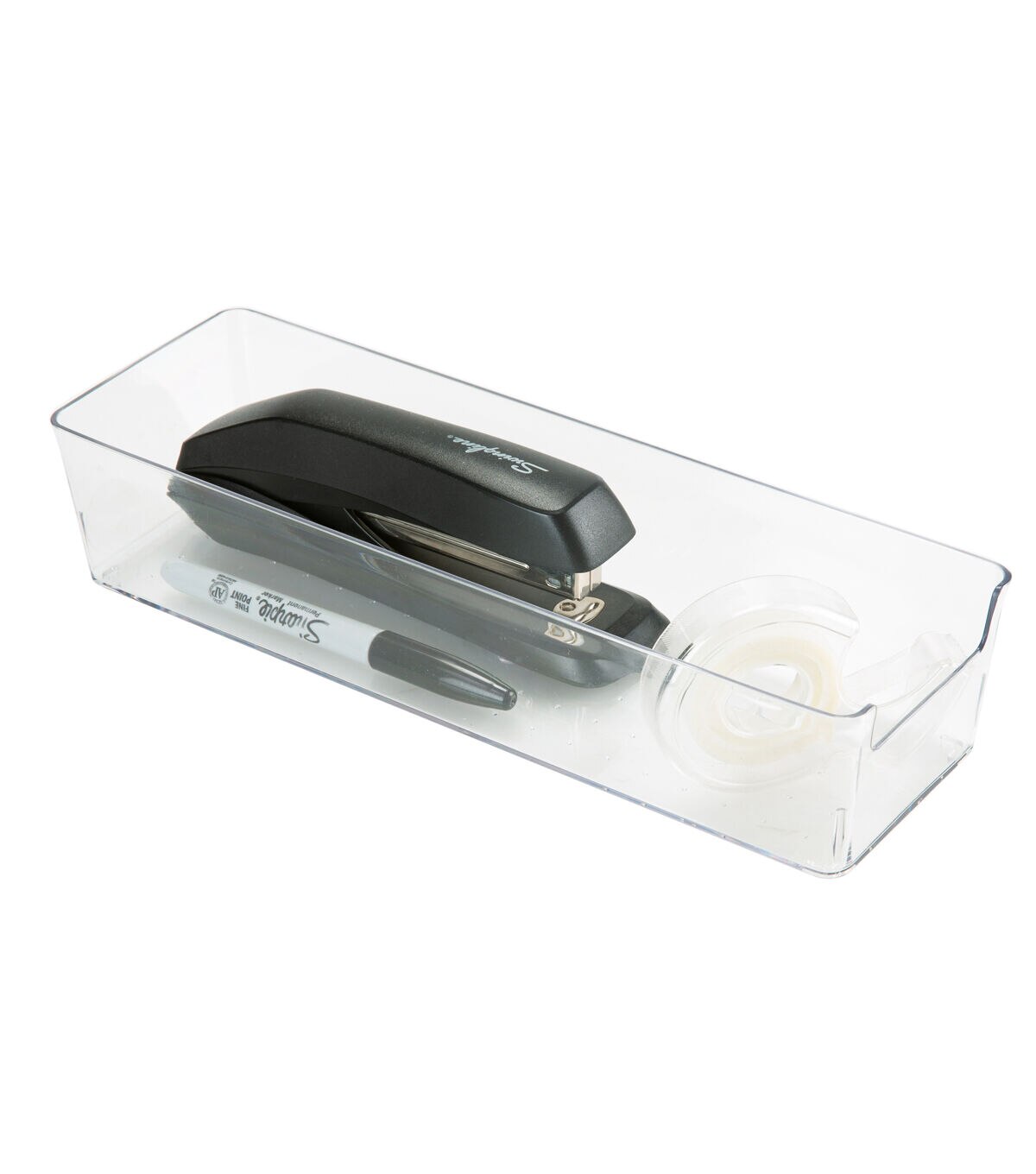 Simplify 12 x 4 Rectangular Drawer Organizers 2pk