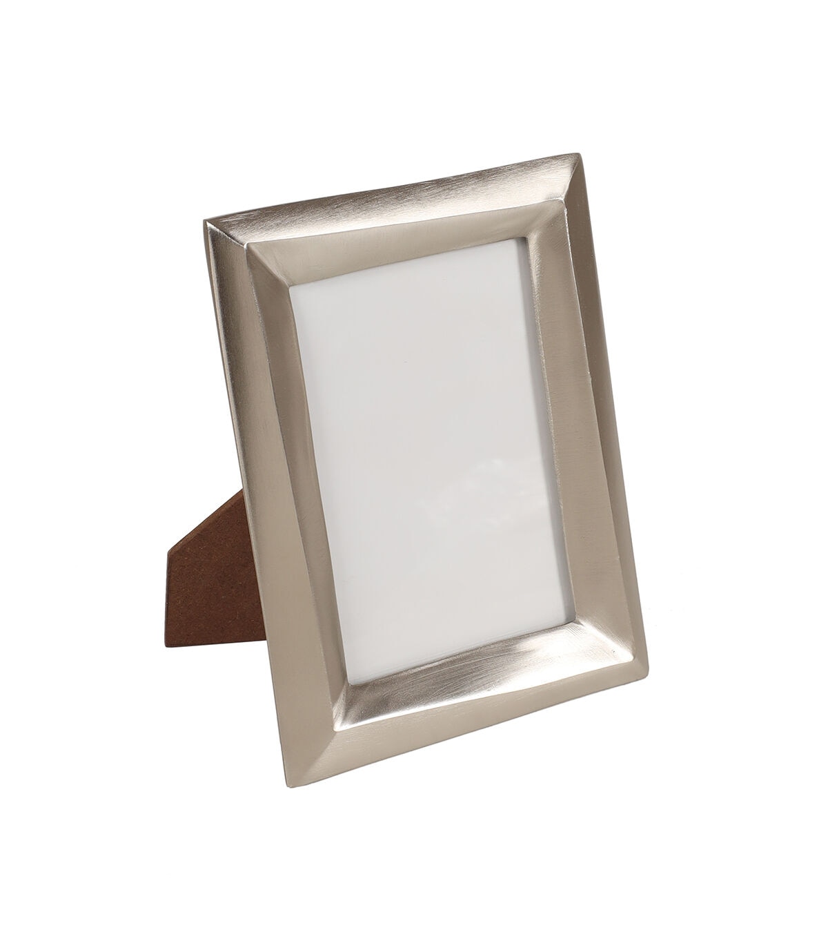 5 x 7 Silver Cast Aluminum Beveled Picture Frame by Place & Time