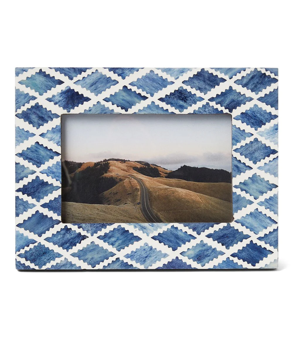 Mosaic Bone Picture Frame