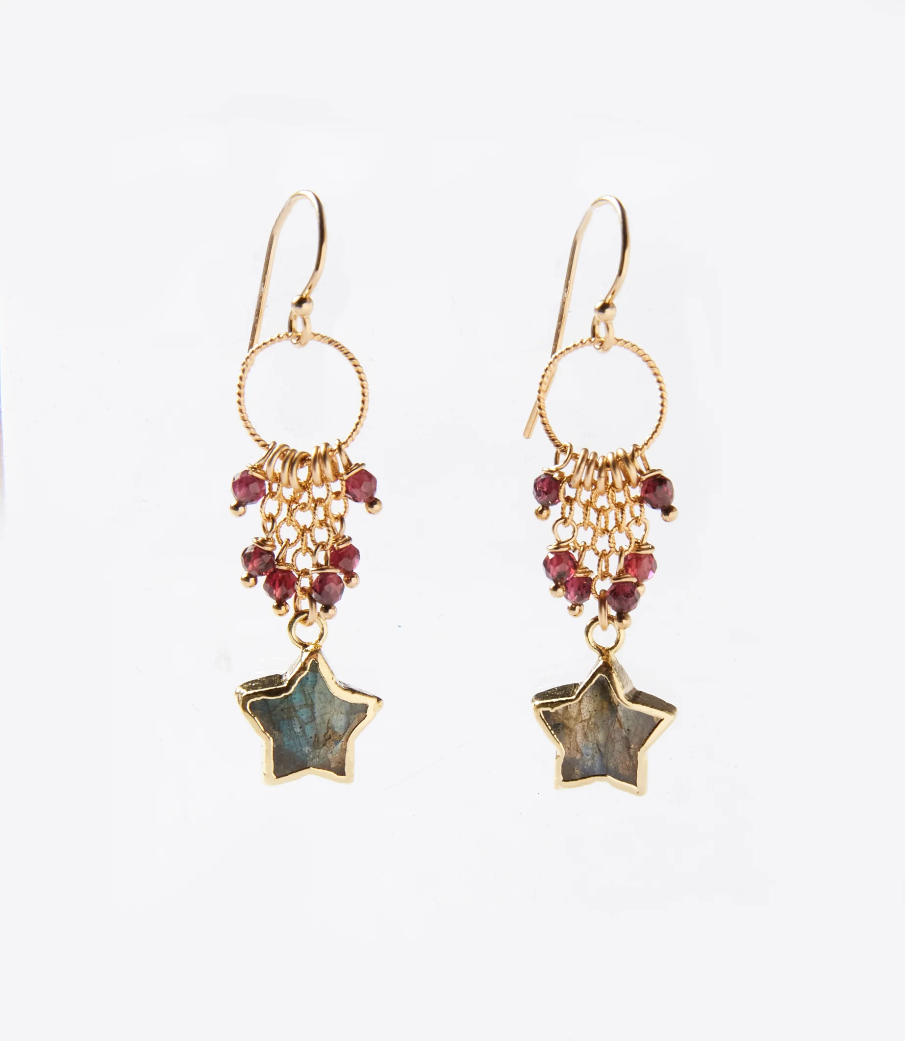Star Dangle Earrings