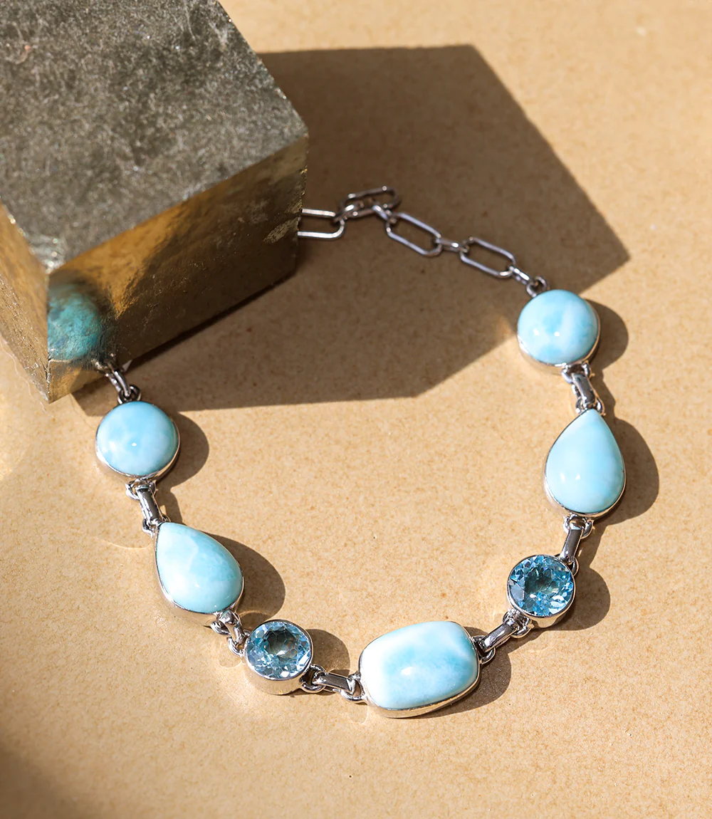 Larimar Stone Bracelet
