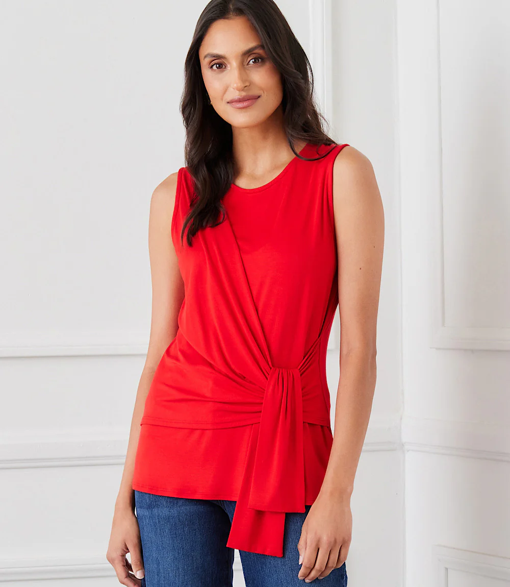 Side Drape Top
