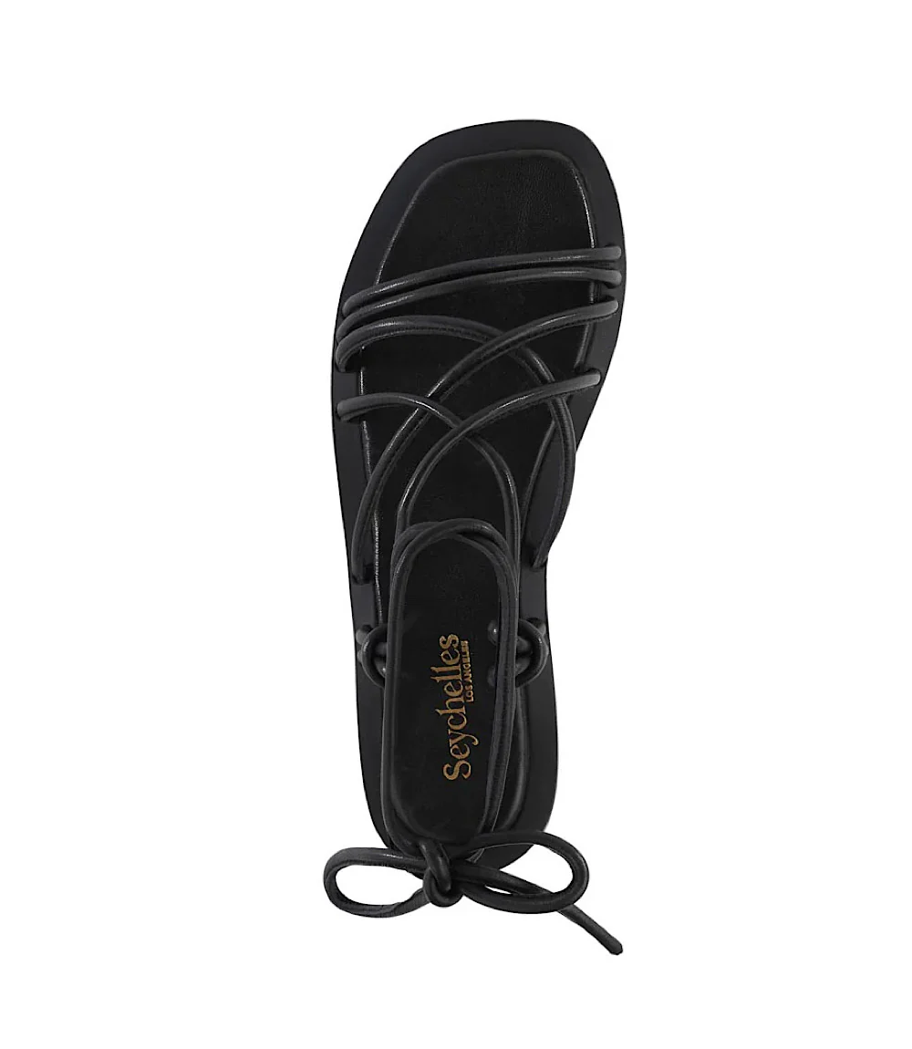 Lilac Two Lace Up Sandals