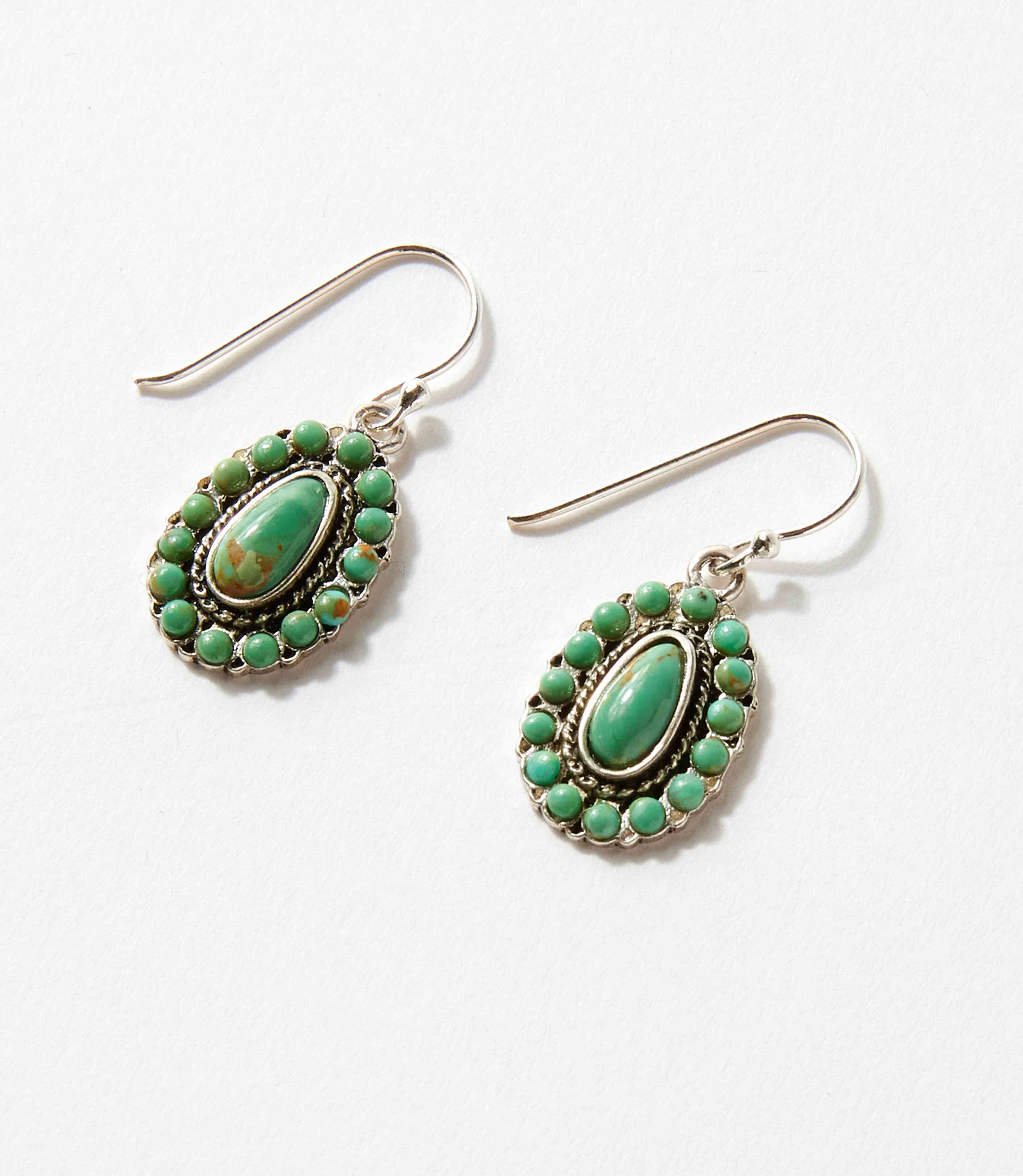 Sedona Turquoise Cluster Earrings