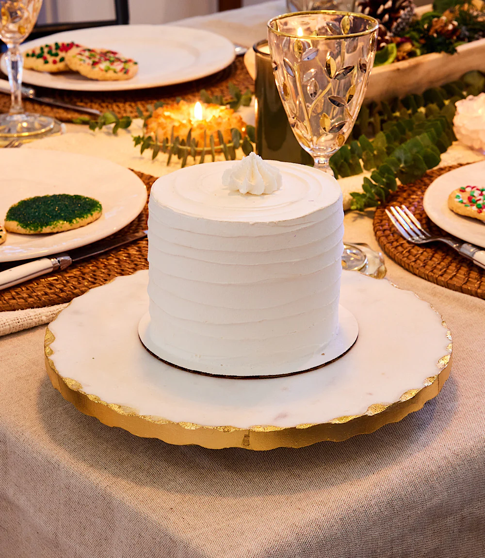 Marble Swivel Platter