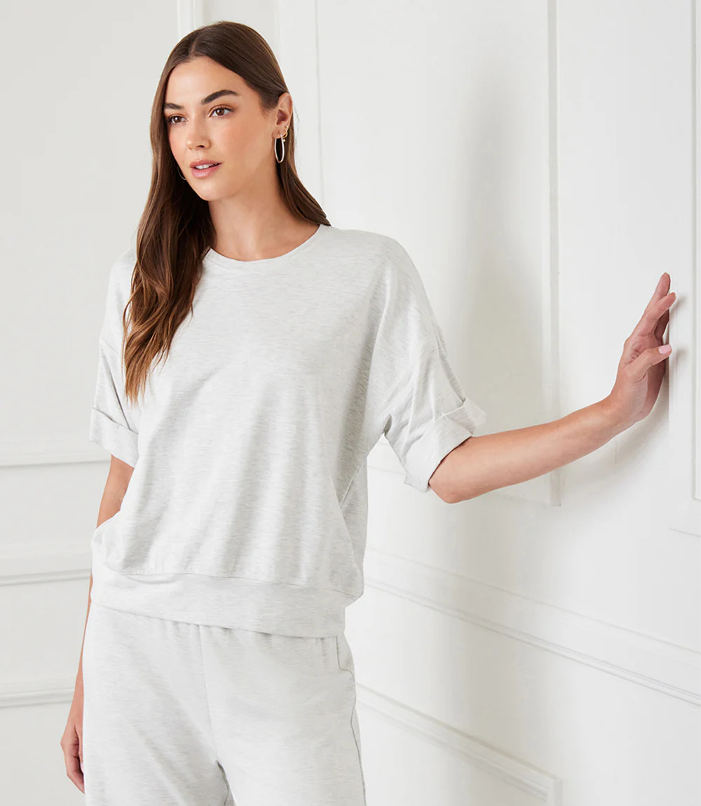 Cuffed Sleeve Tee