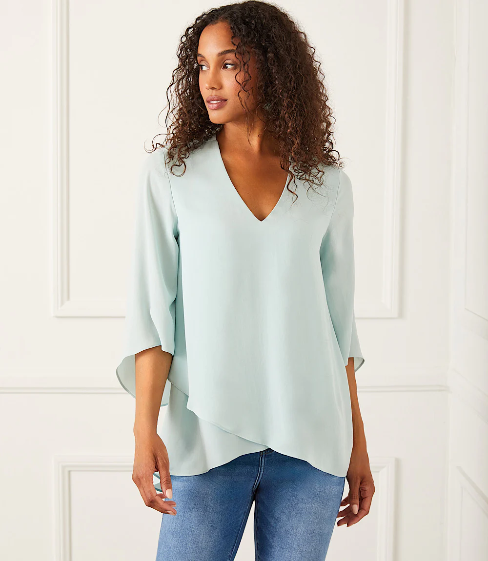 Bracelet Sleeve Asymmetric Top
