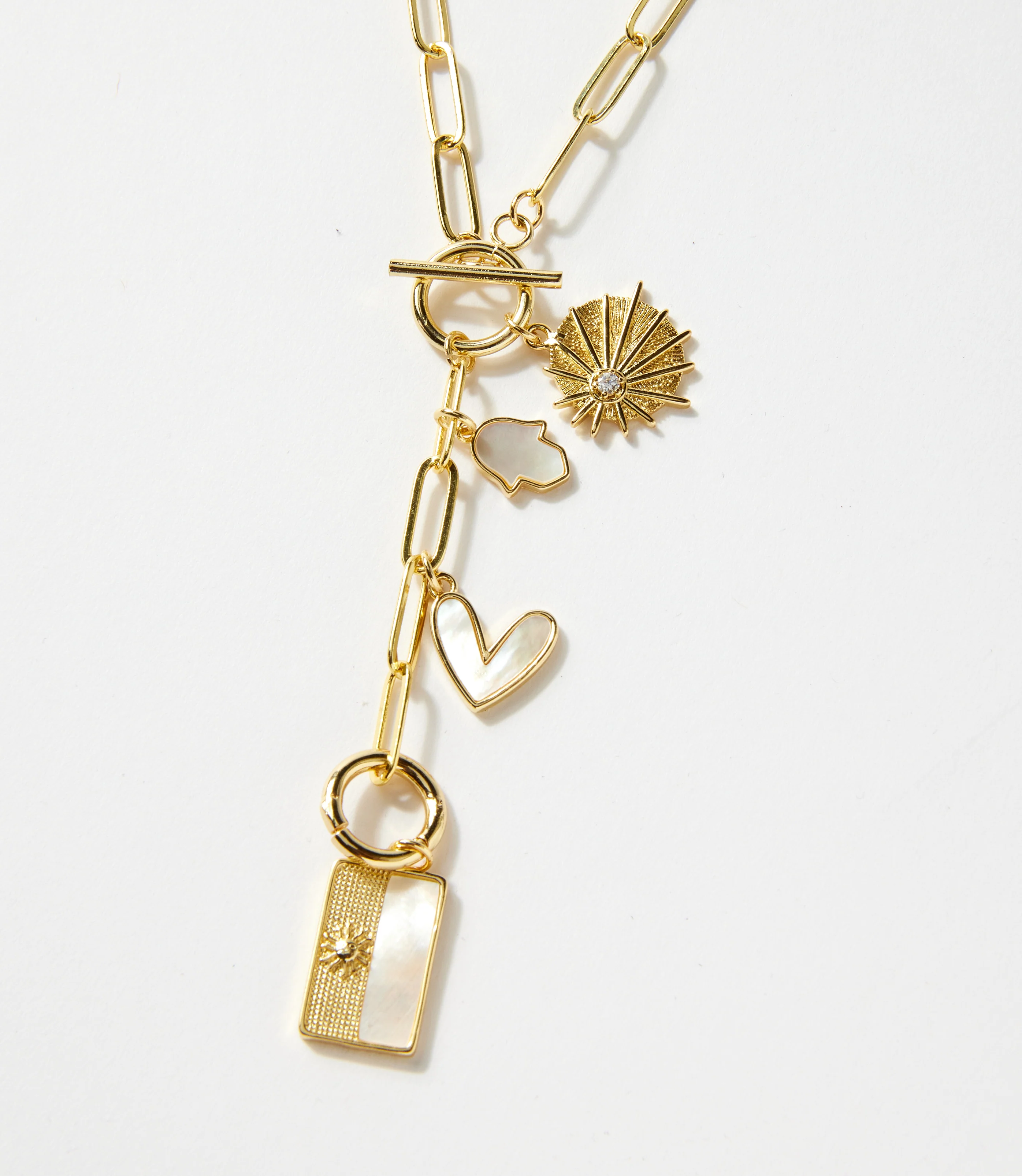 Toggle Charm Necklace
