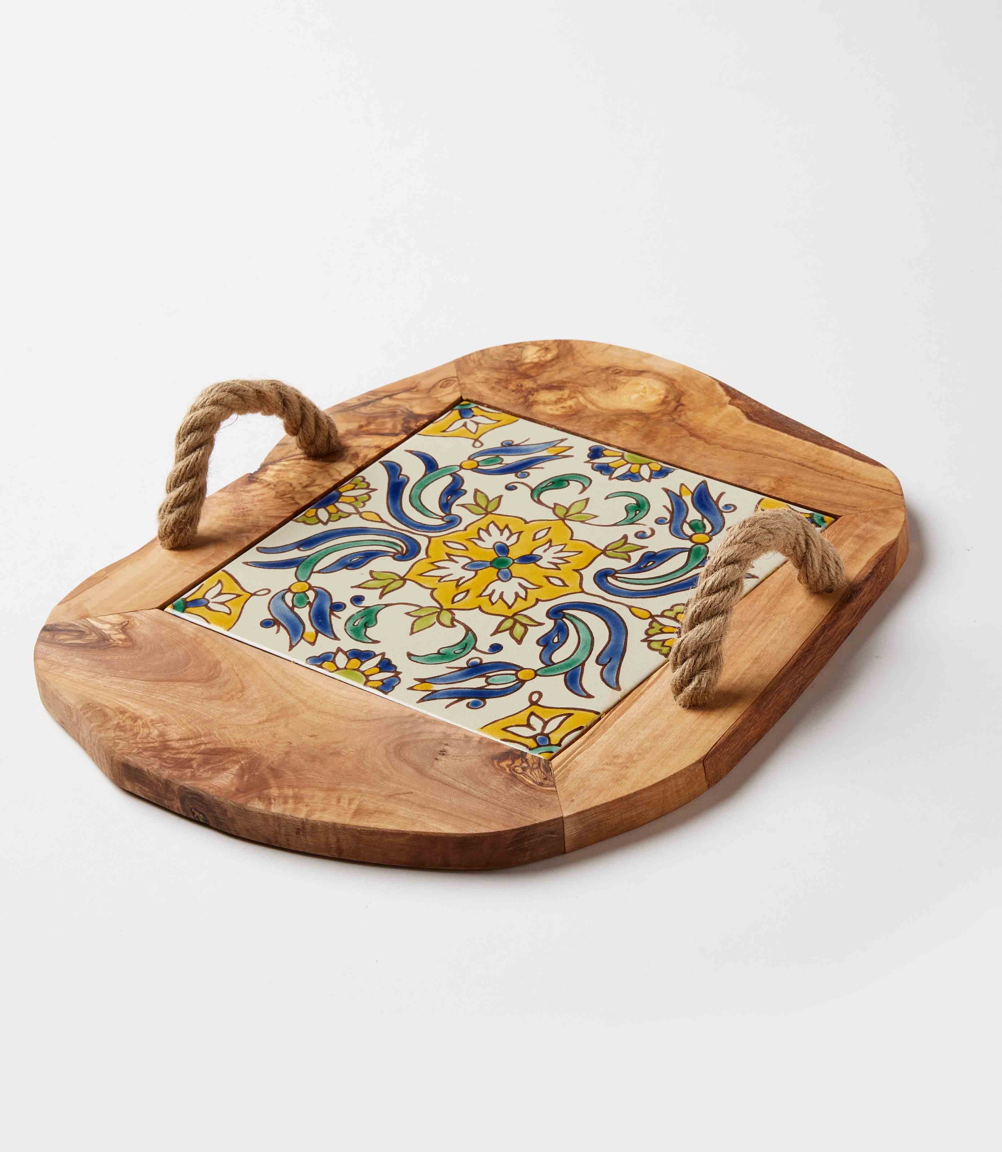 Tuscan Tile Serving Tray