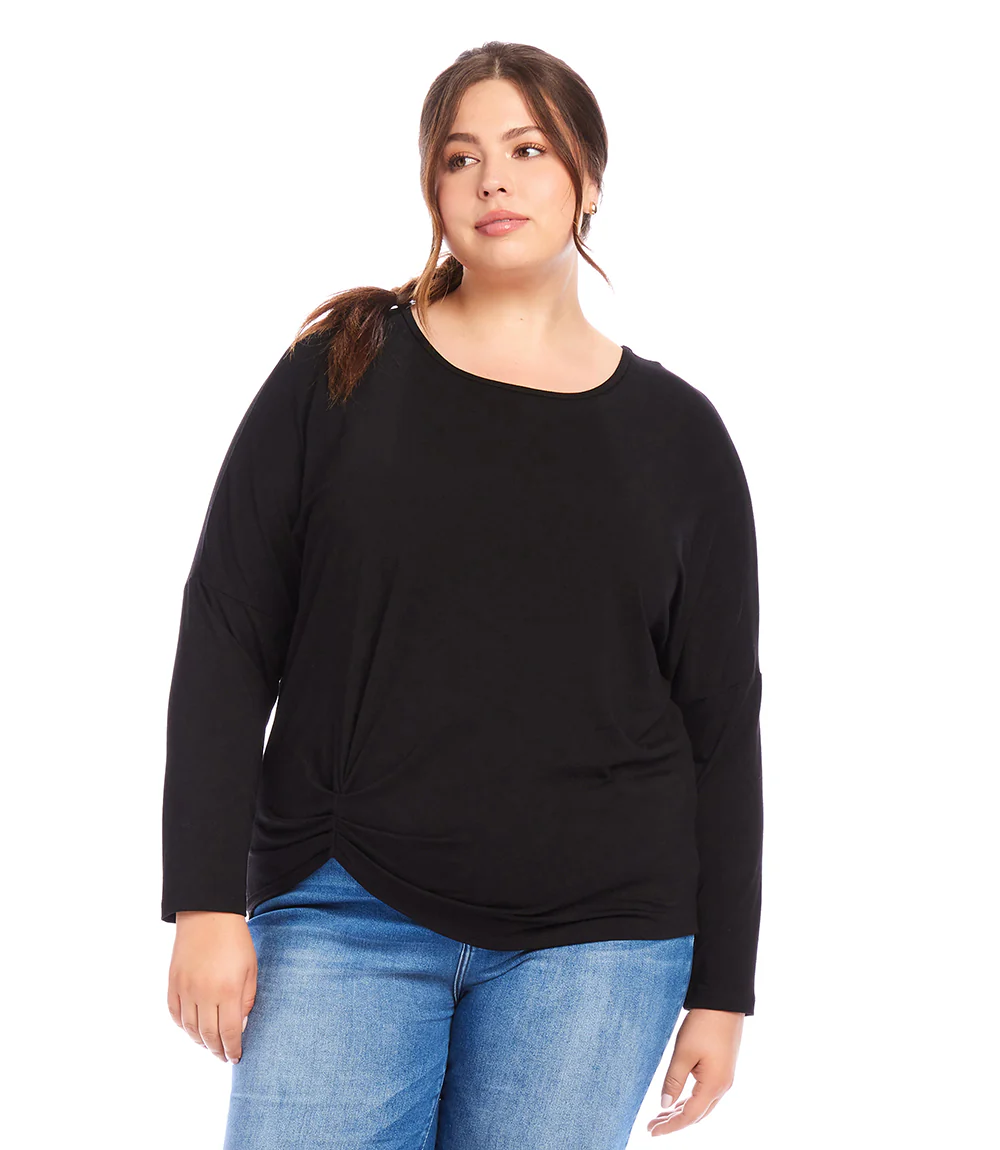 Plus Size Pick Up Top