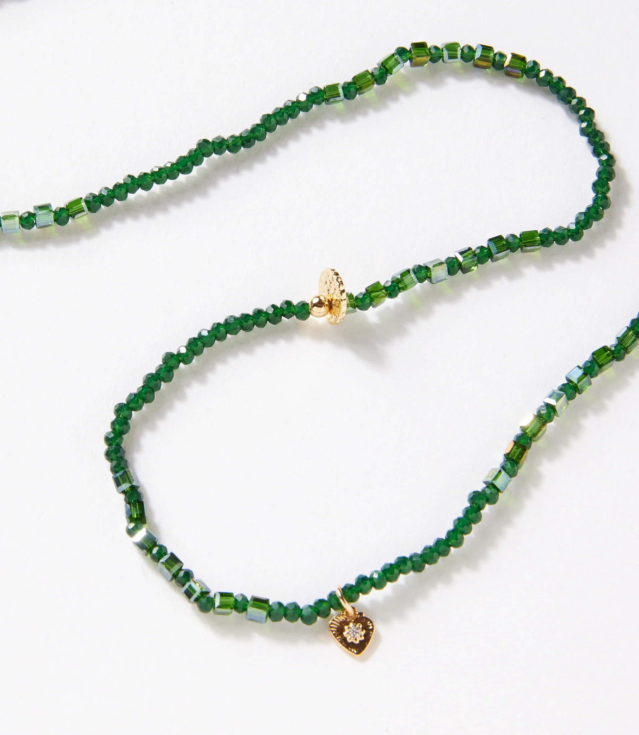 Crystal Beaded Stretch Bracelet