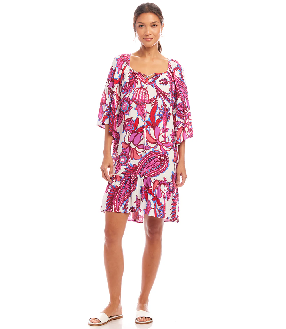 Ruffle Hem Dress