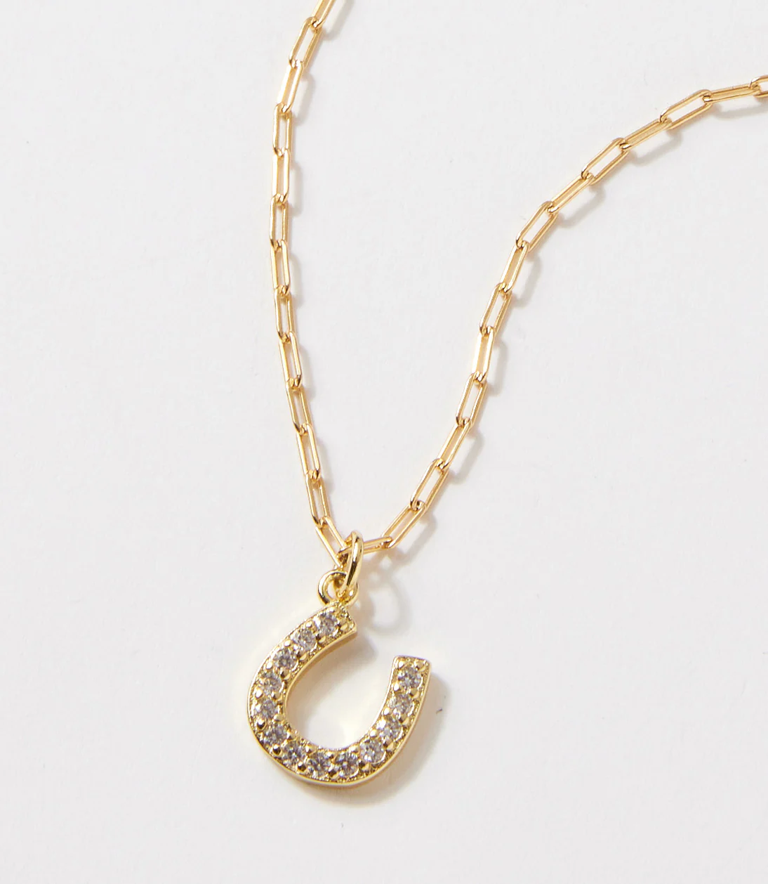 Horseshoe Charm Necklace