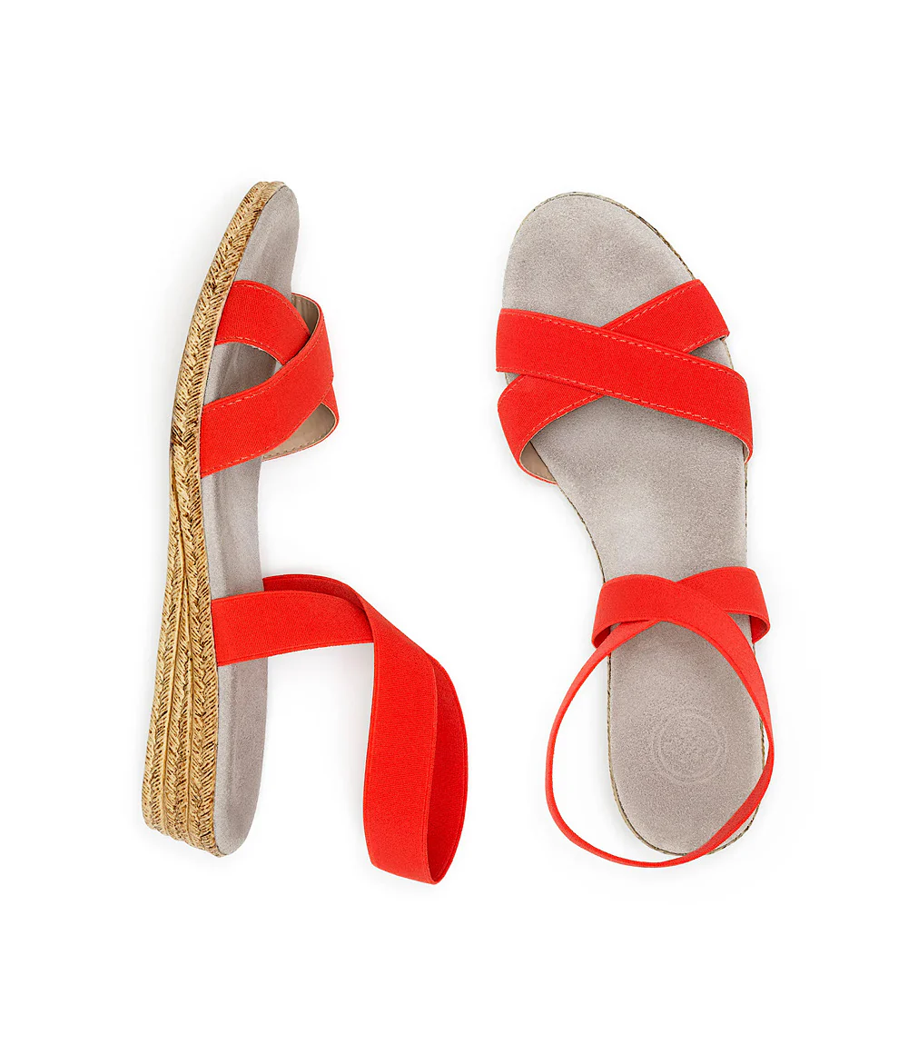 Amelia Espadrille Wedge Sandals