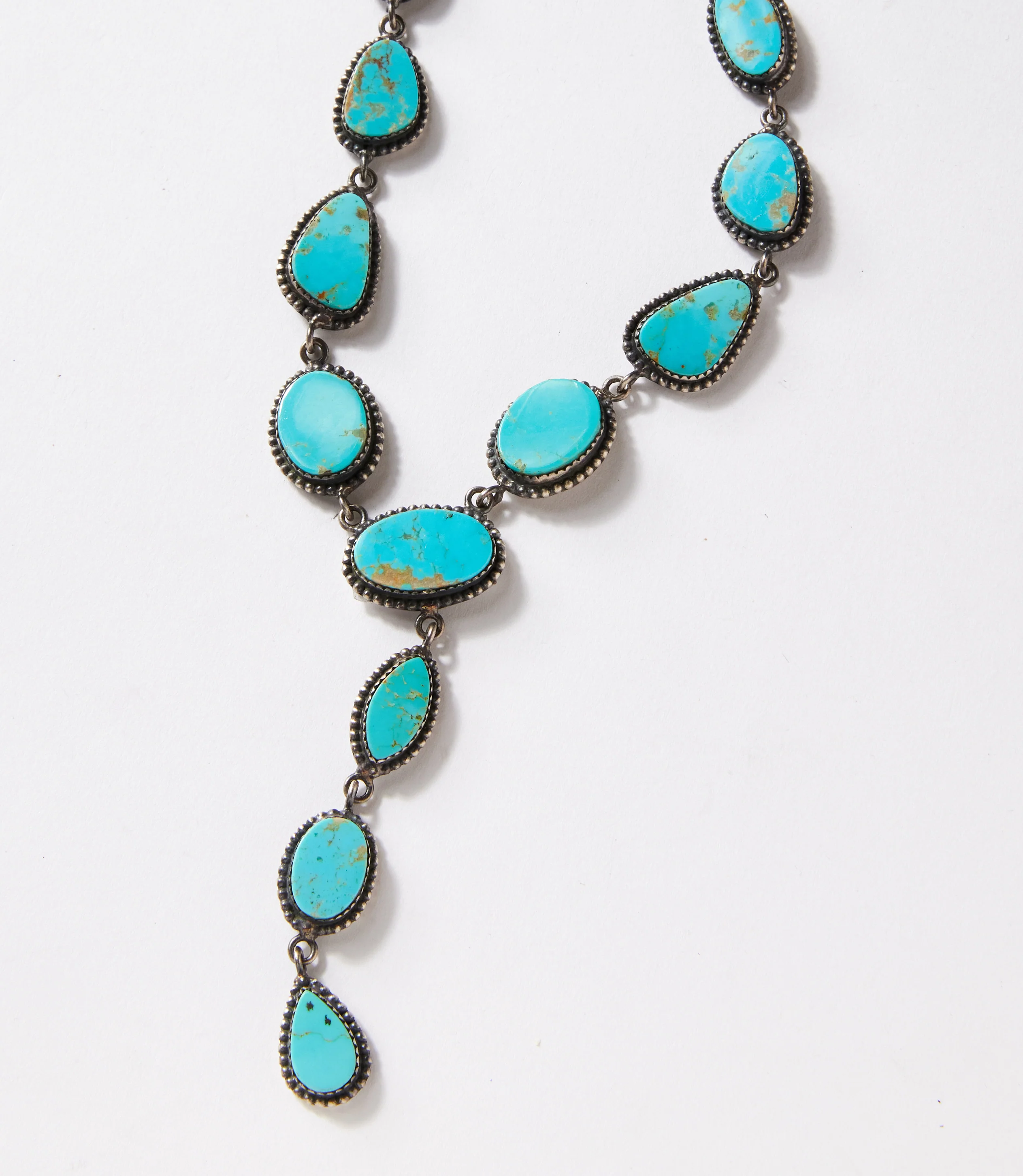 Turquoise Lariat Necklace