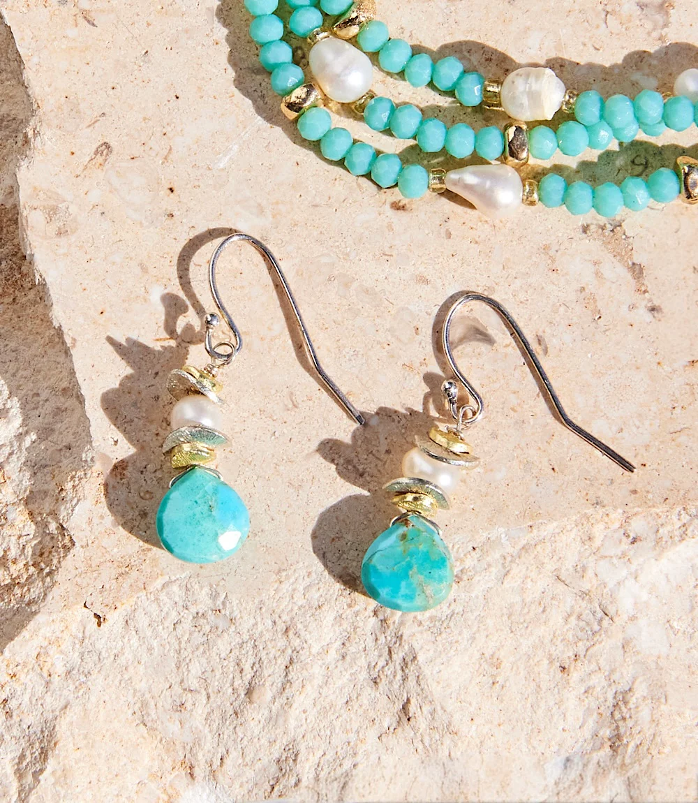 Turquoise Dangle Earrings