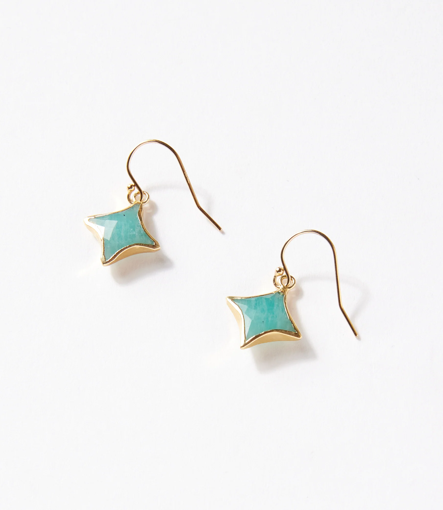 Amazonite Kite Earrings