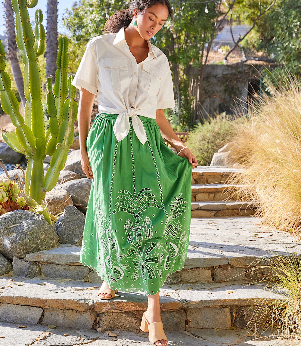 Short Sleeve Tie-Front Top