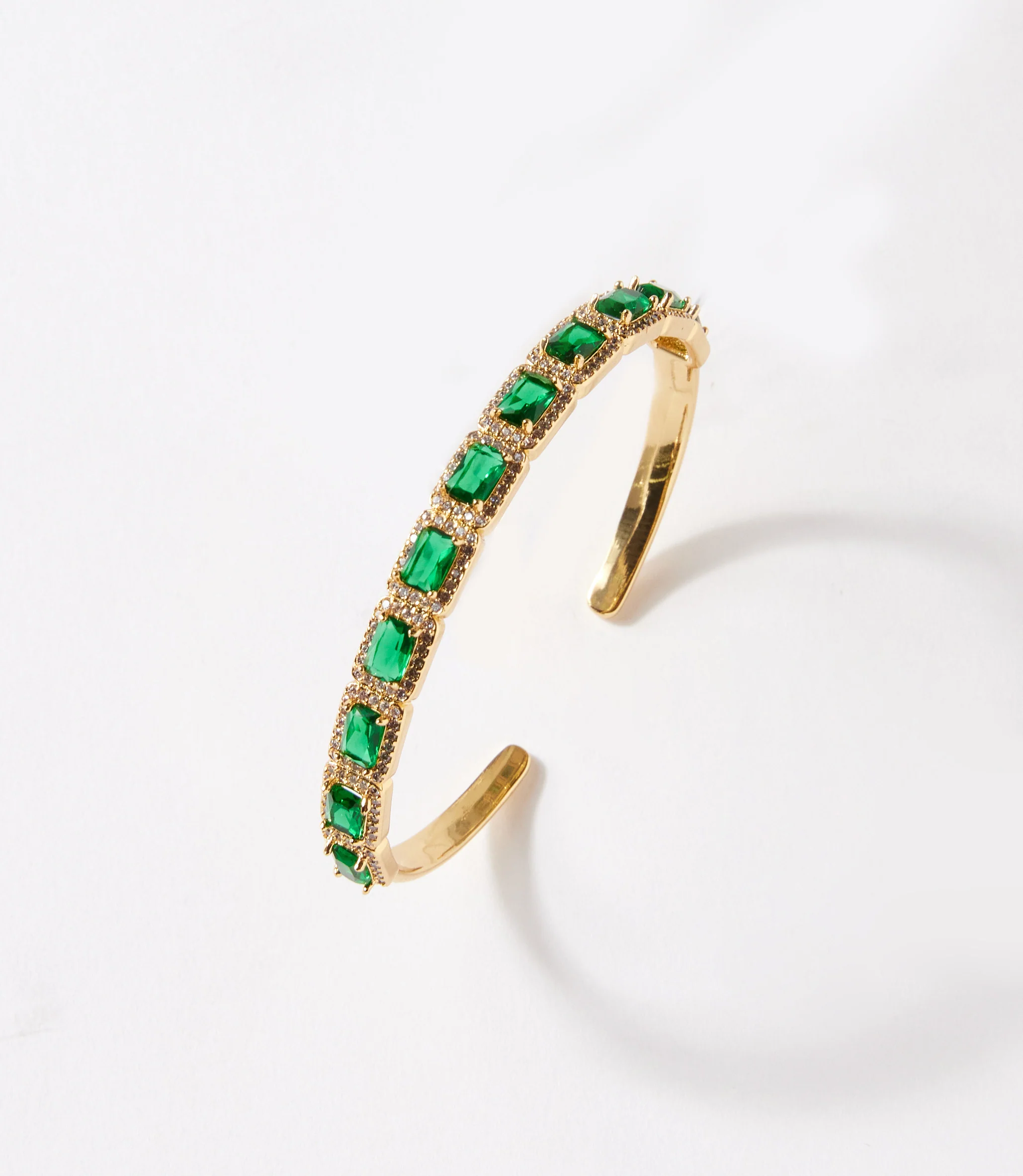 Gemstone Cuff Bracelet
