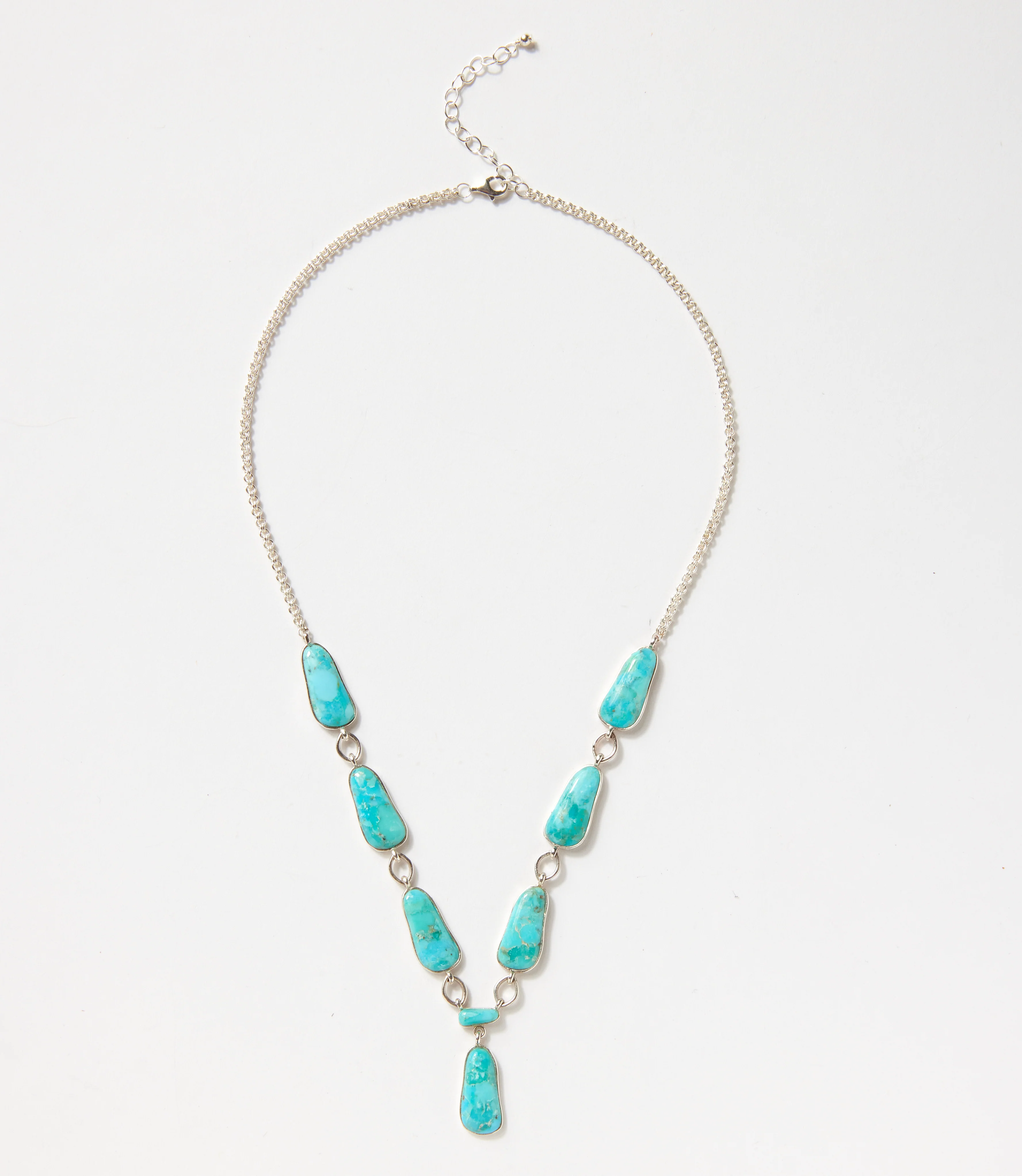 Turquoise Link Necklace
