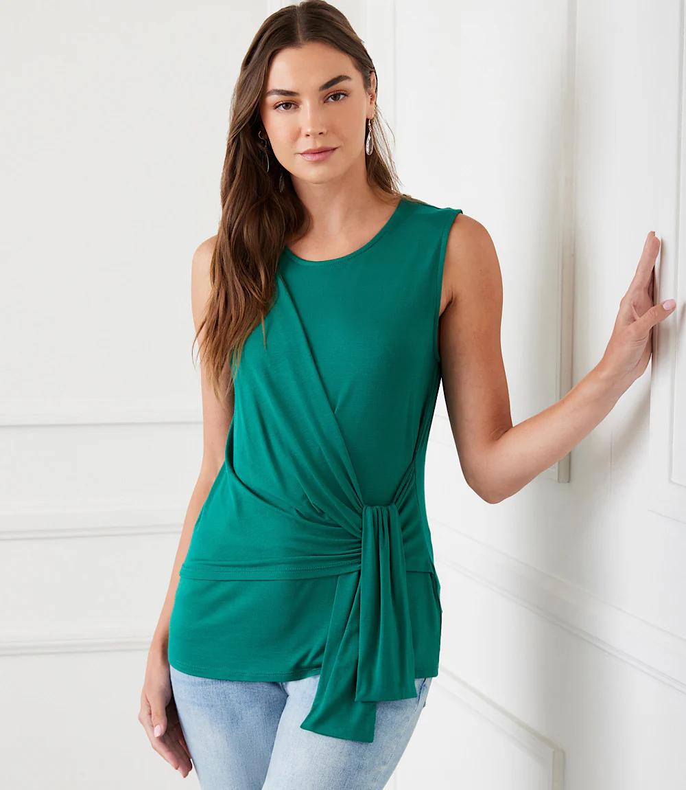 Side Drape Top