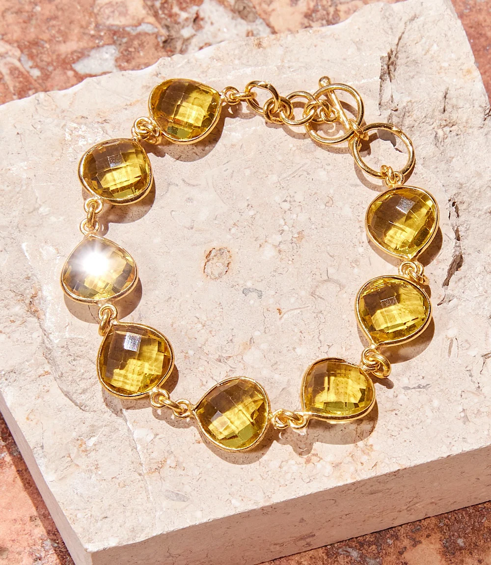 Citrine Quartz Bracelet