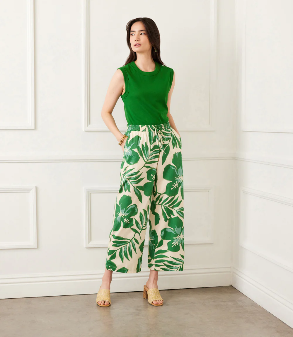 Drawstring Ankle Pants