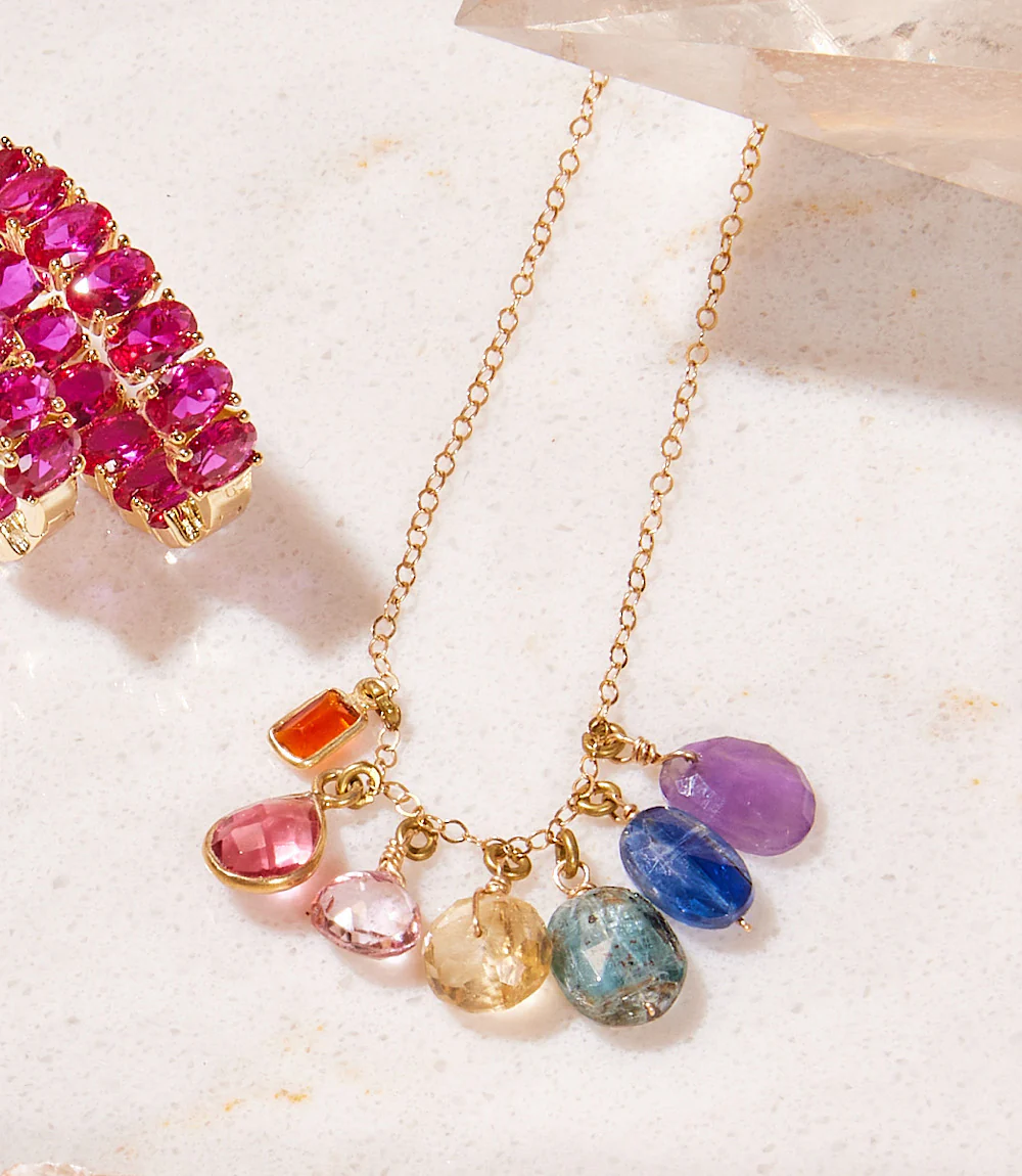 Colorful Gemstone Necklace