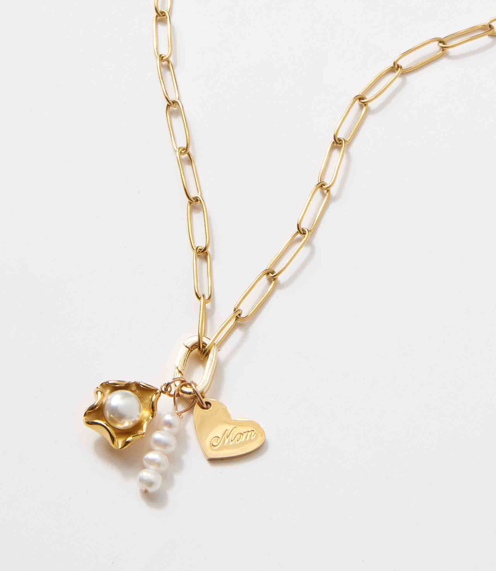 I Love You Mom Necklace