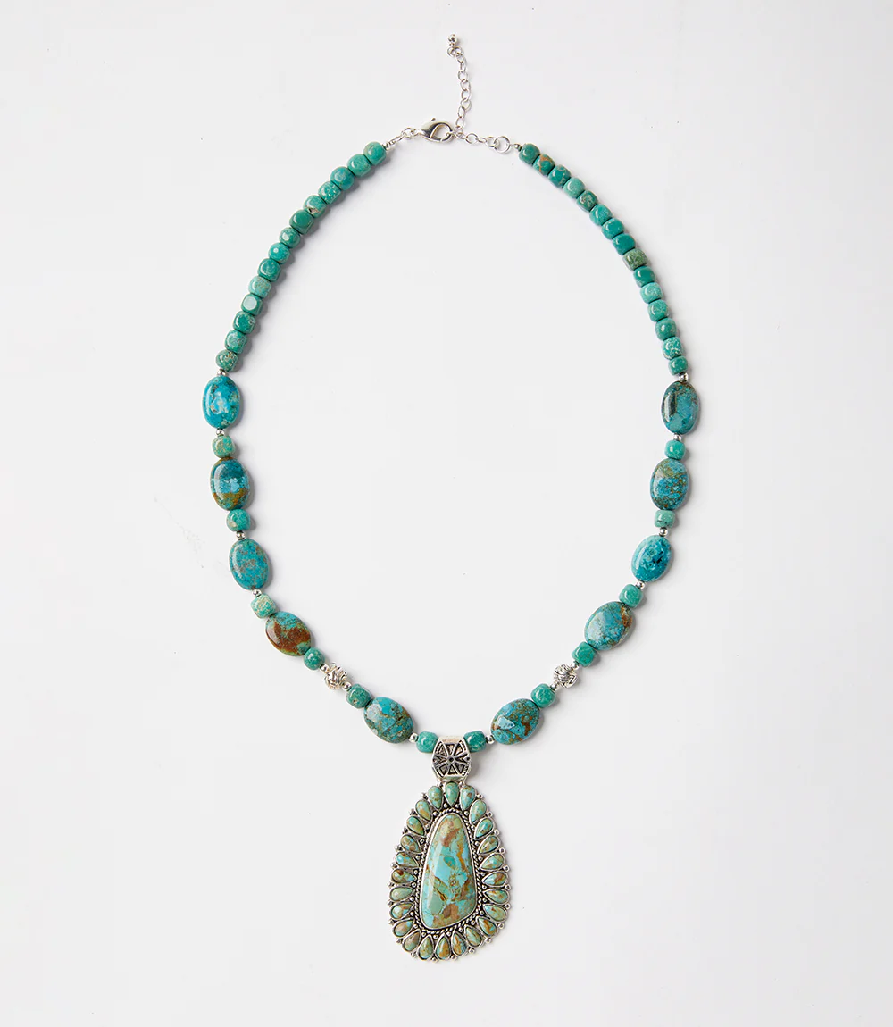 Turquoise Pendant Necklace
