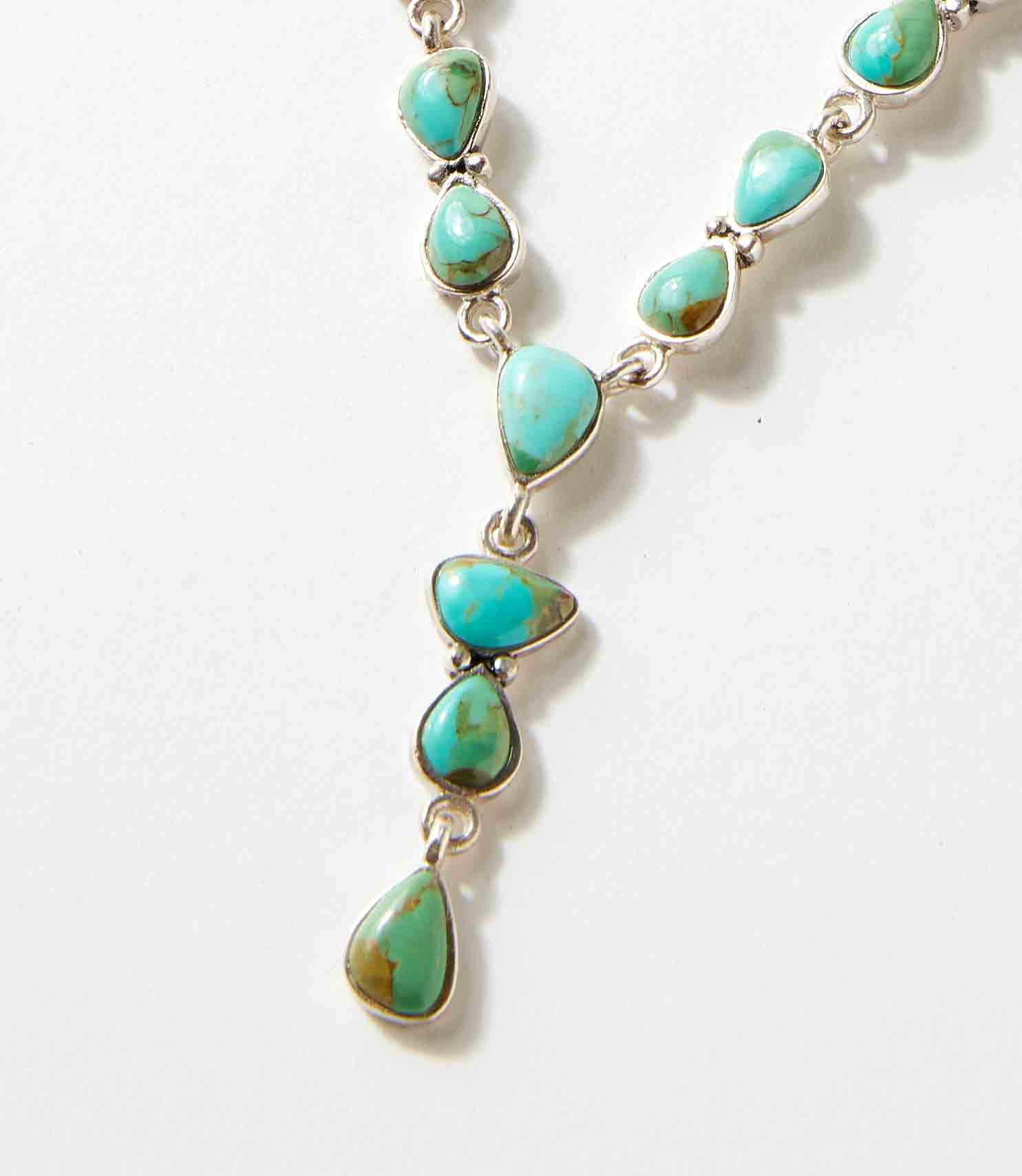 Durango Turquoise Lariat Necklace