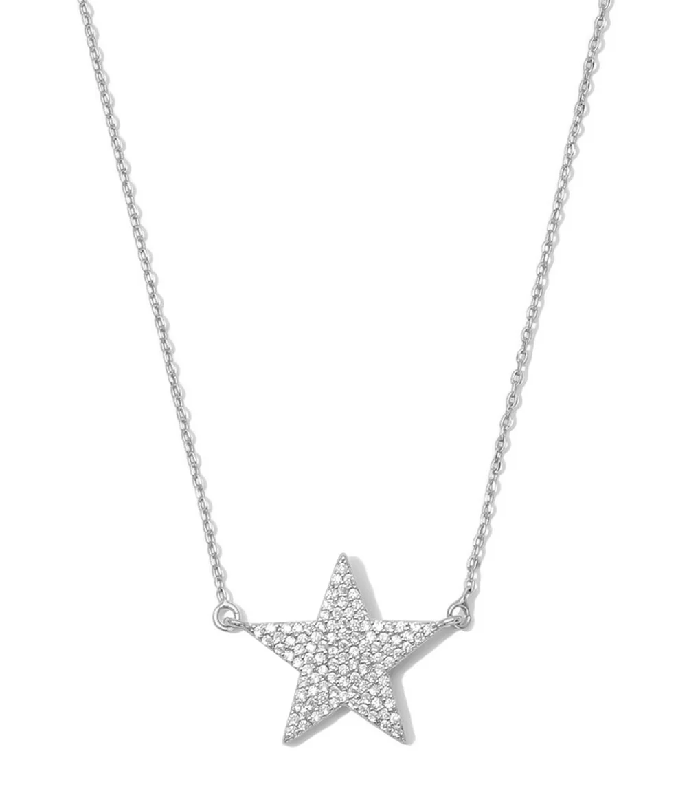 Pavé Star Necklace