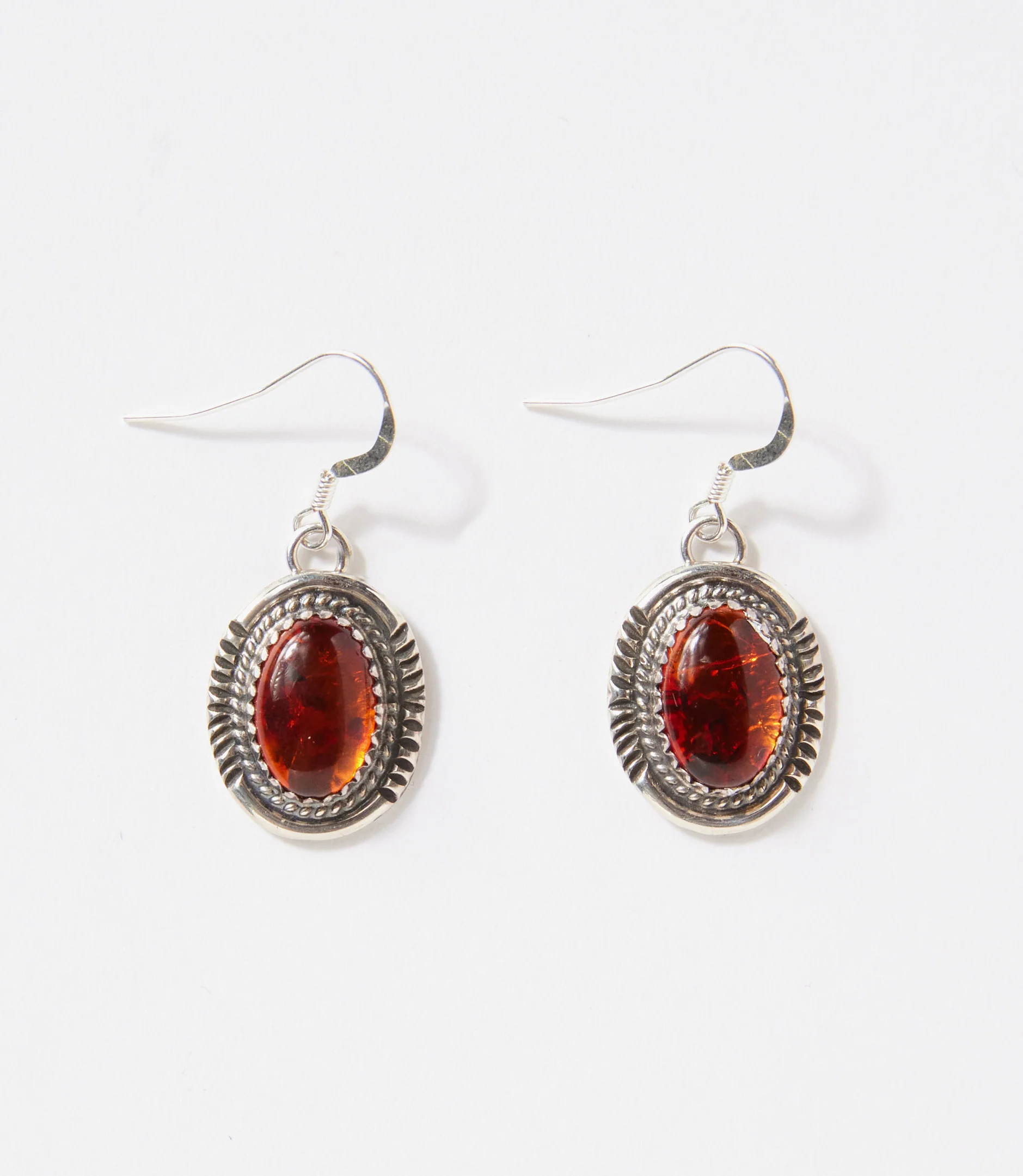 Sterling Silver Topaz Earrings
