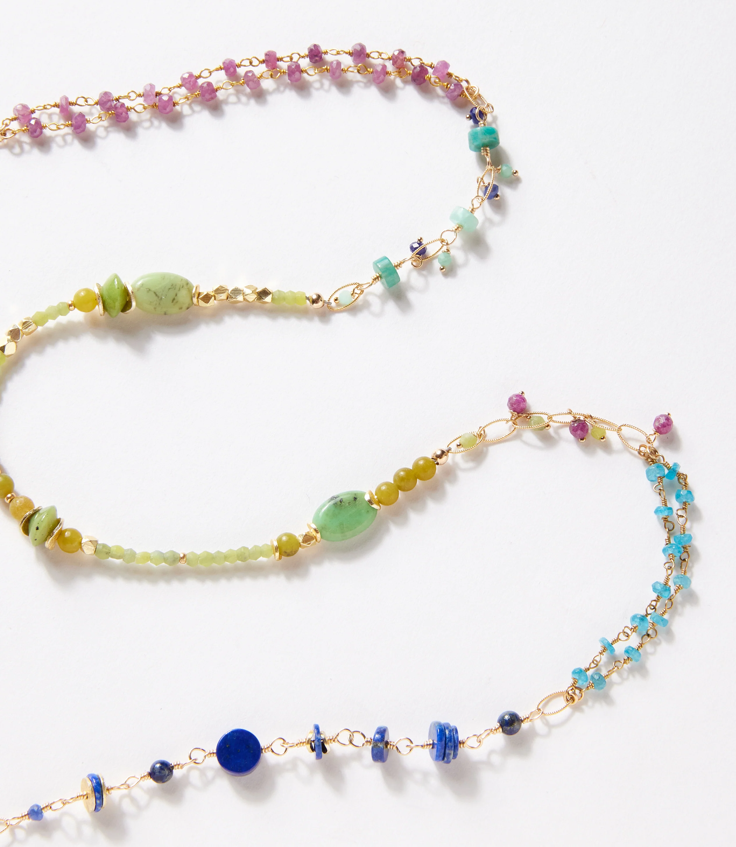 Aurora Multi Gemstone Necklace