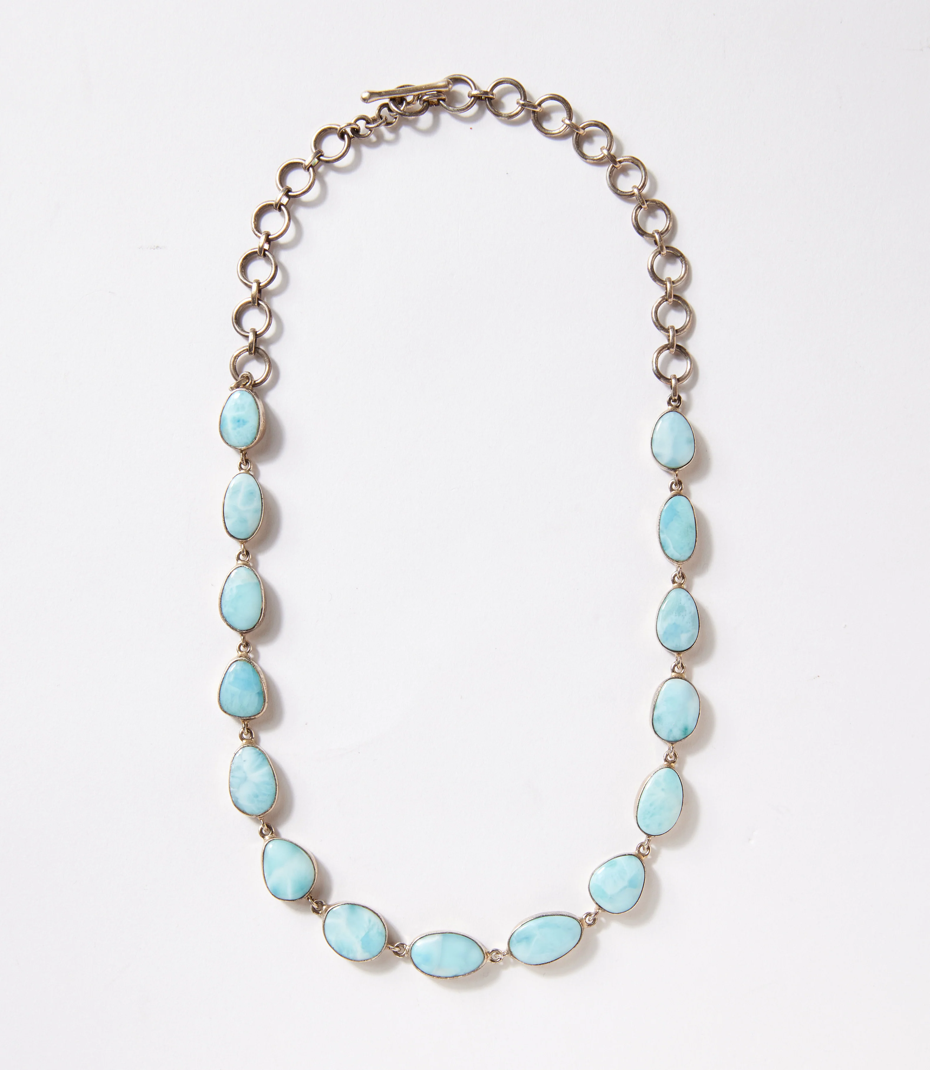 Larimar Station Necklace