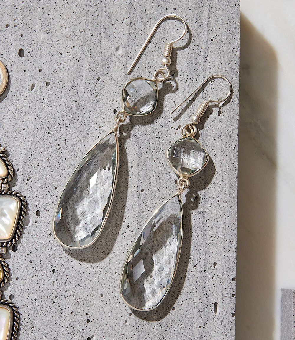 Crystal Drop Earrings