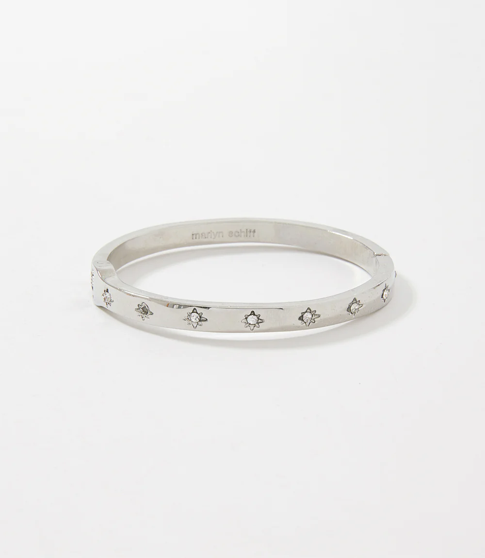 Mini Crystal Starburst Bangle