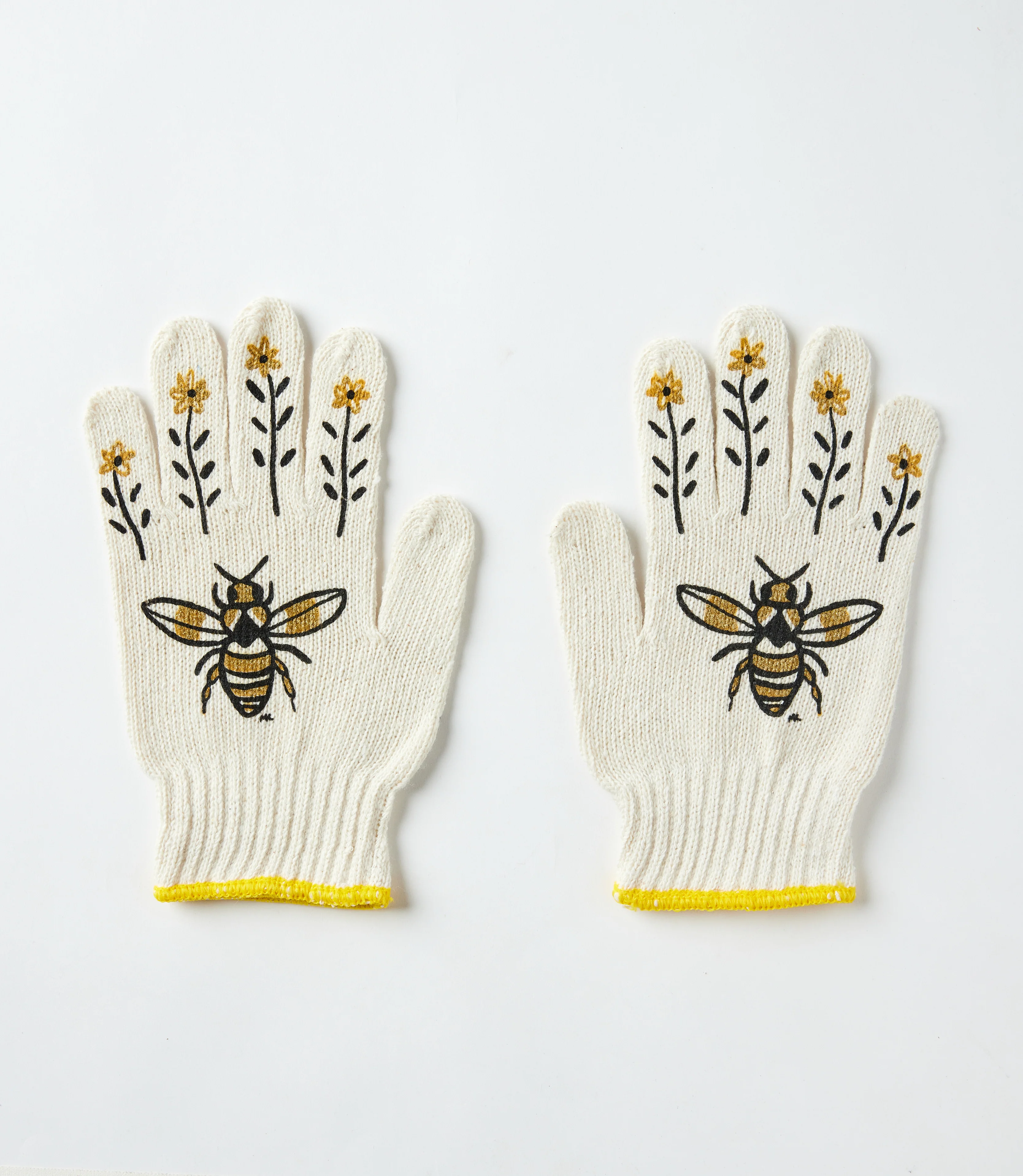 Bumblebee Print Gardening Gloves