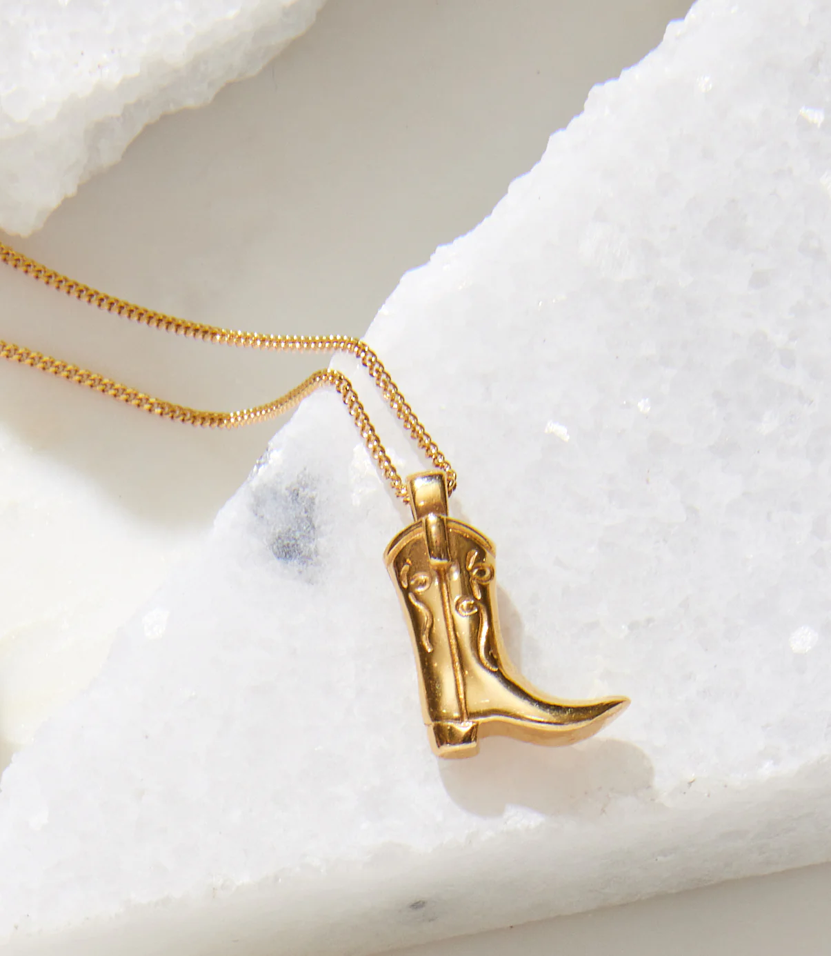 Cowboy Boot Necklace