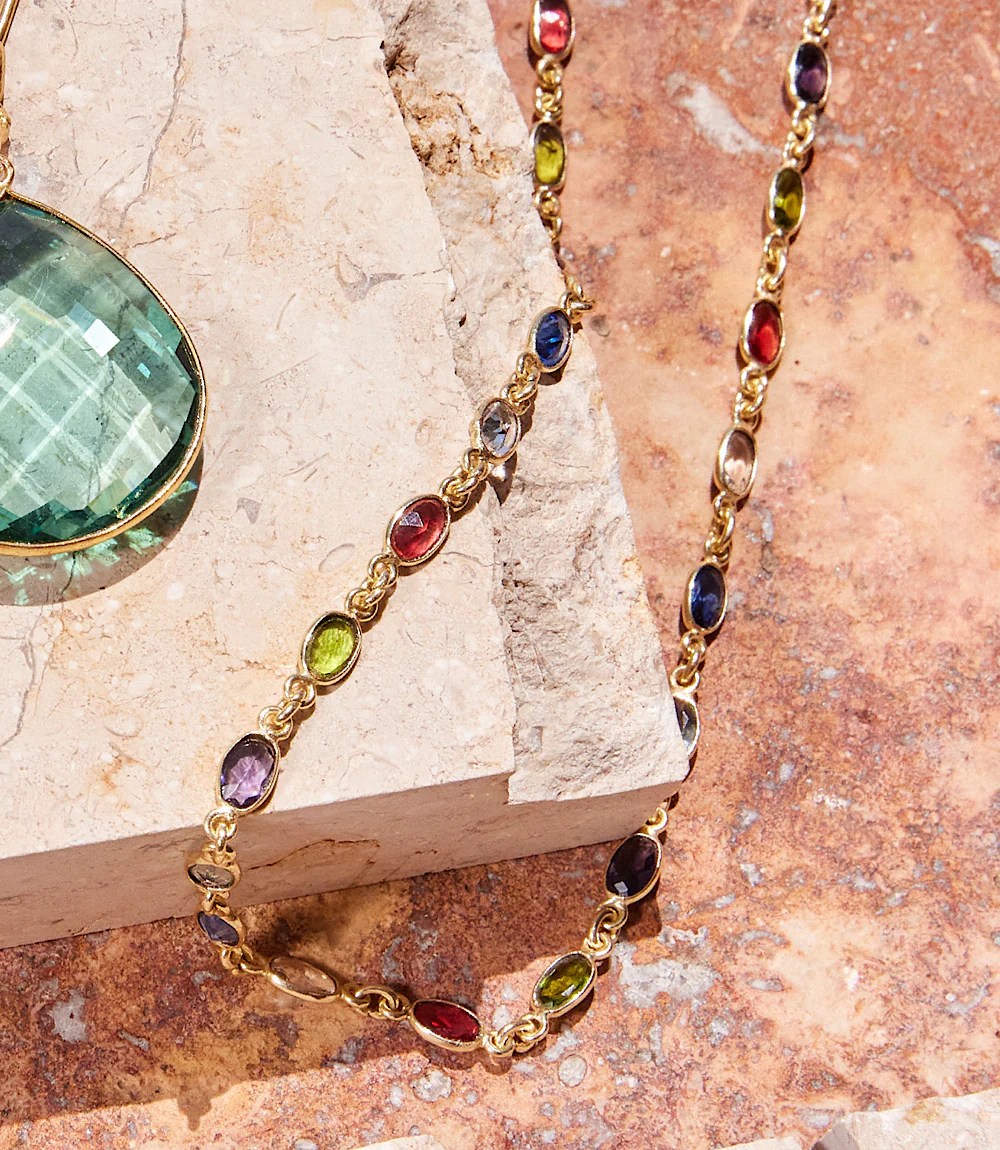 Multi Gemstone Necklace