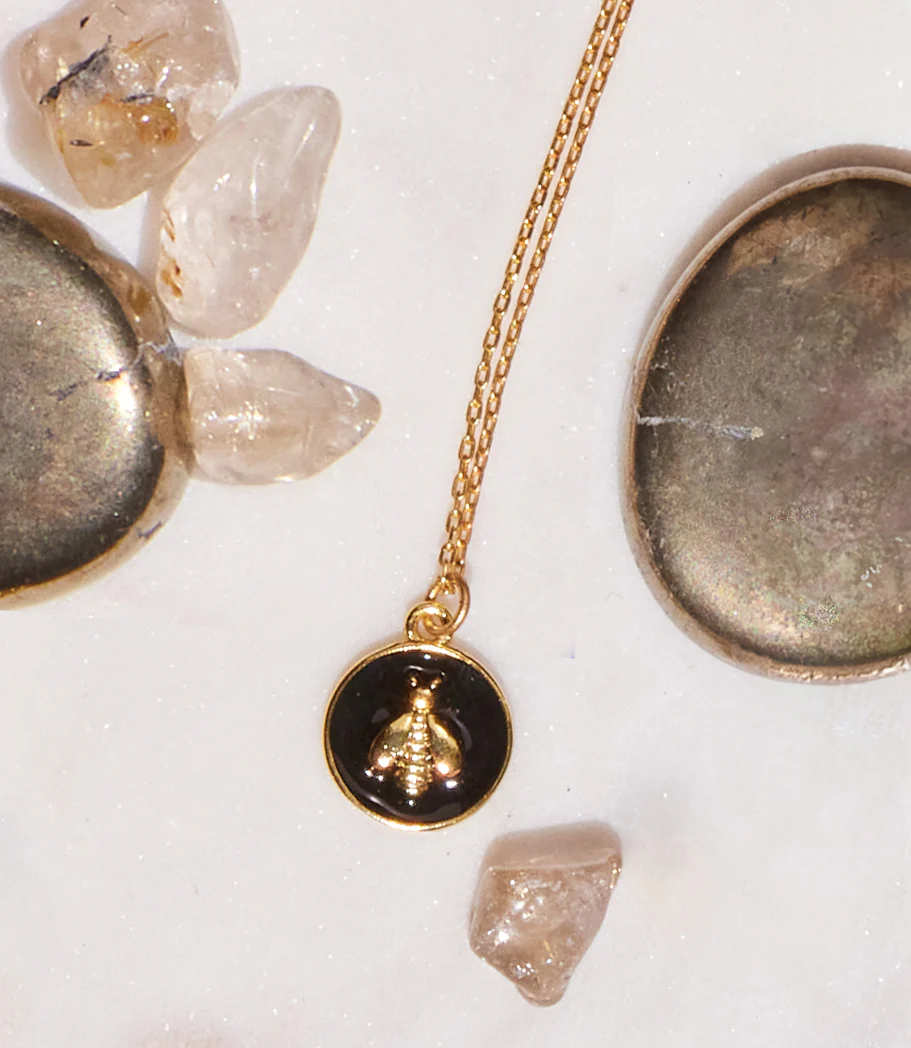 Bee Charm Necklace