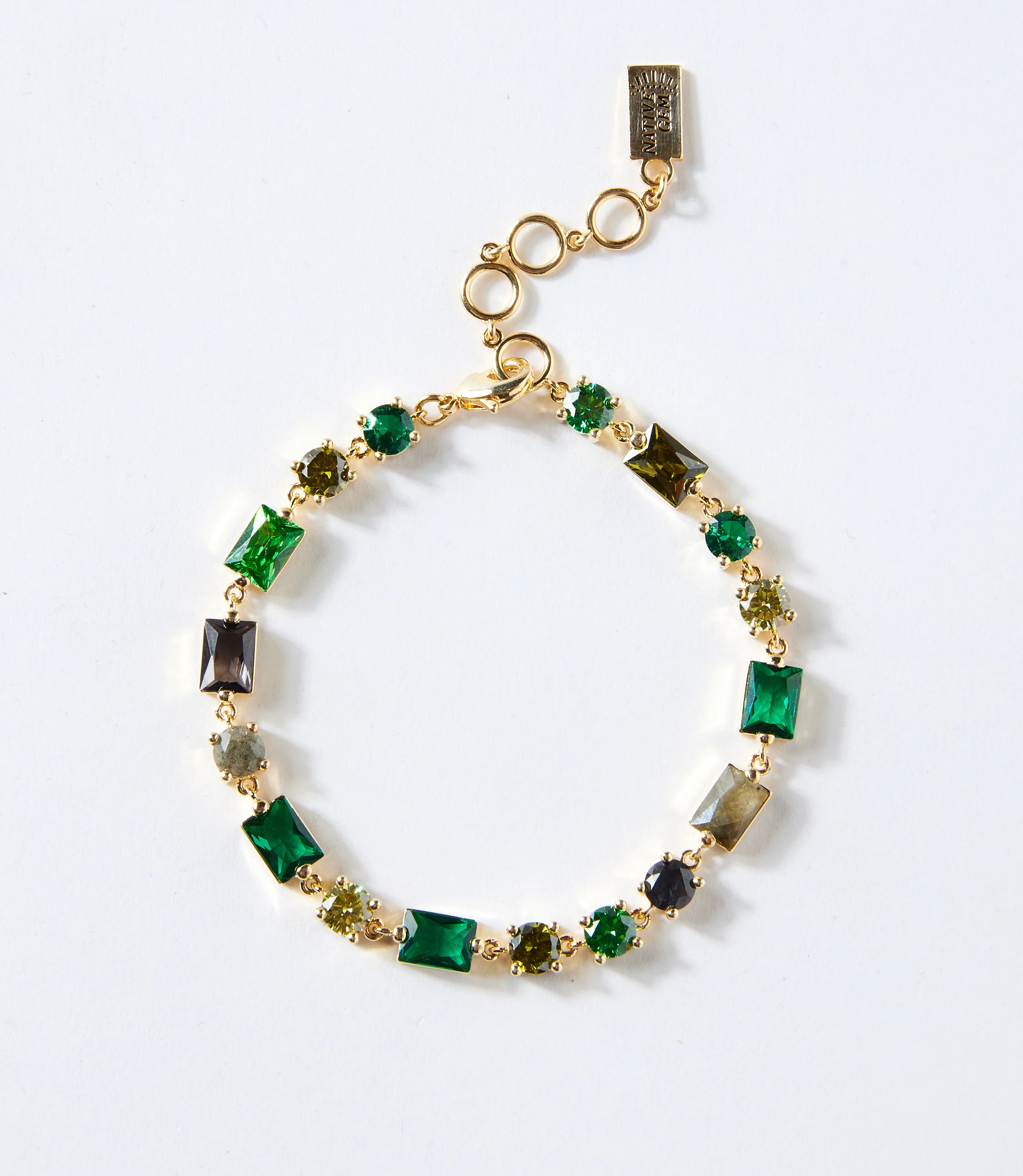 Emerald City Crystal Bracelet