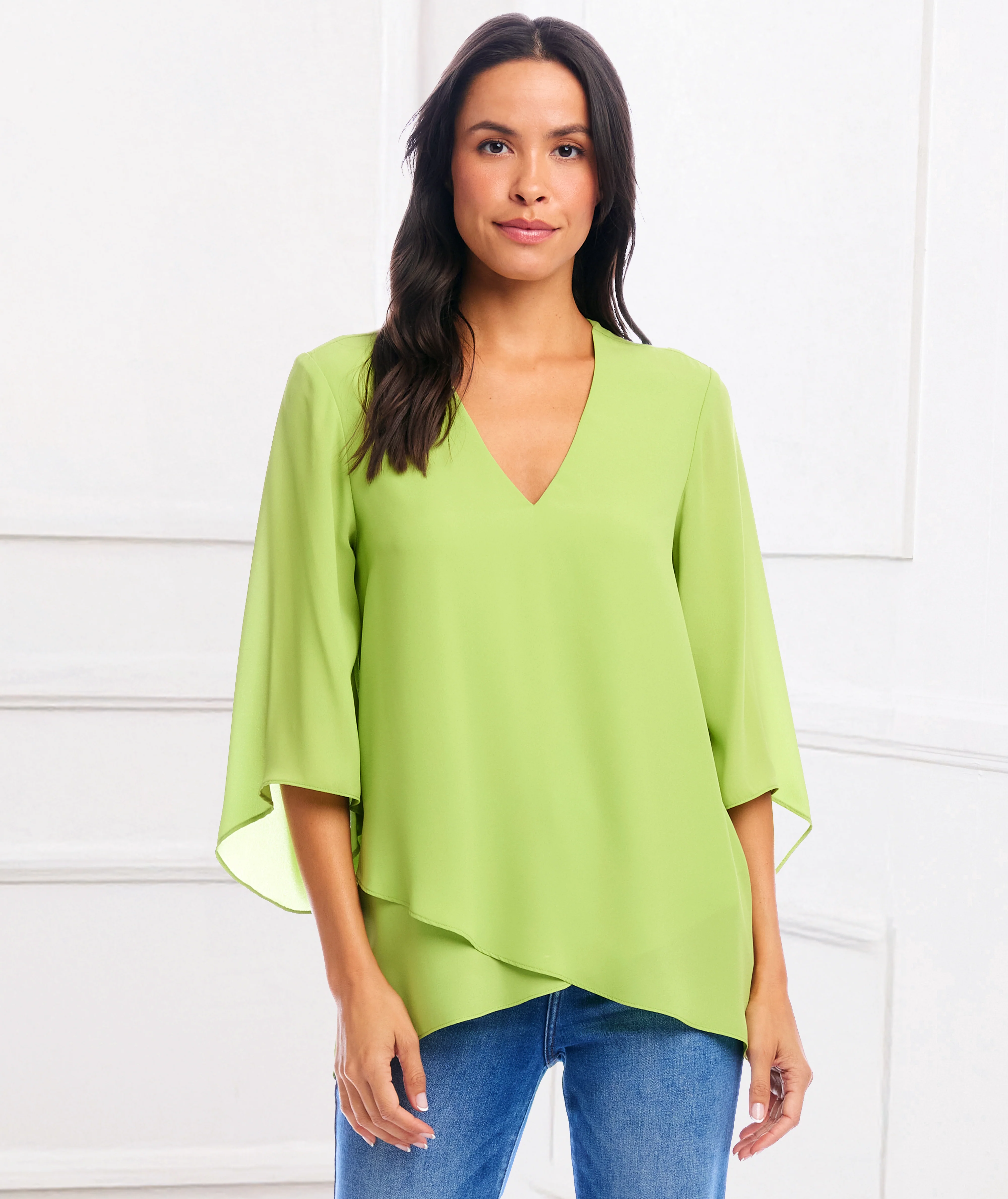 Bracelet Sleeve Asymmetric Top