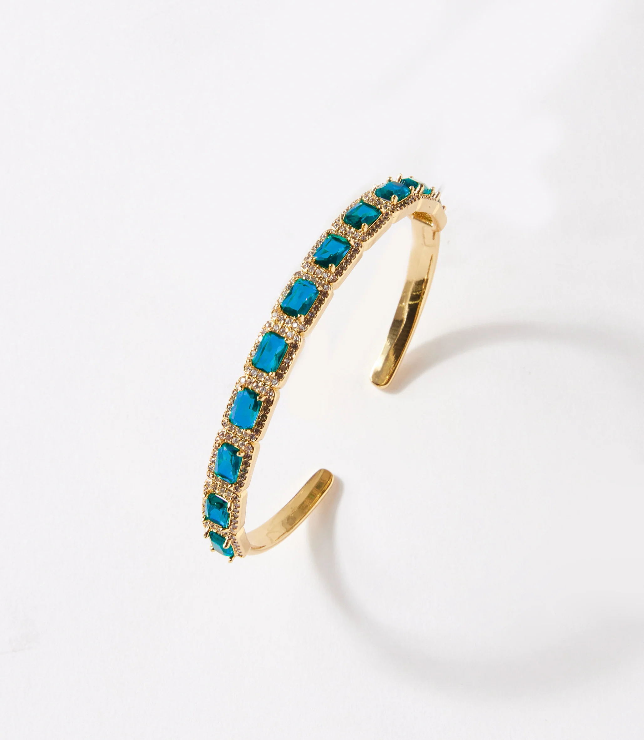Gemstone Cuff Bracelet