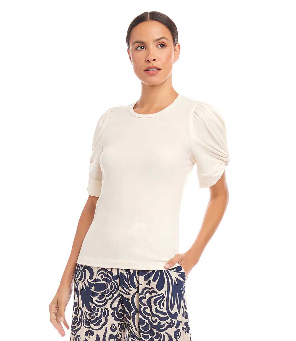 Twist Sleeve Top