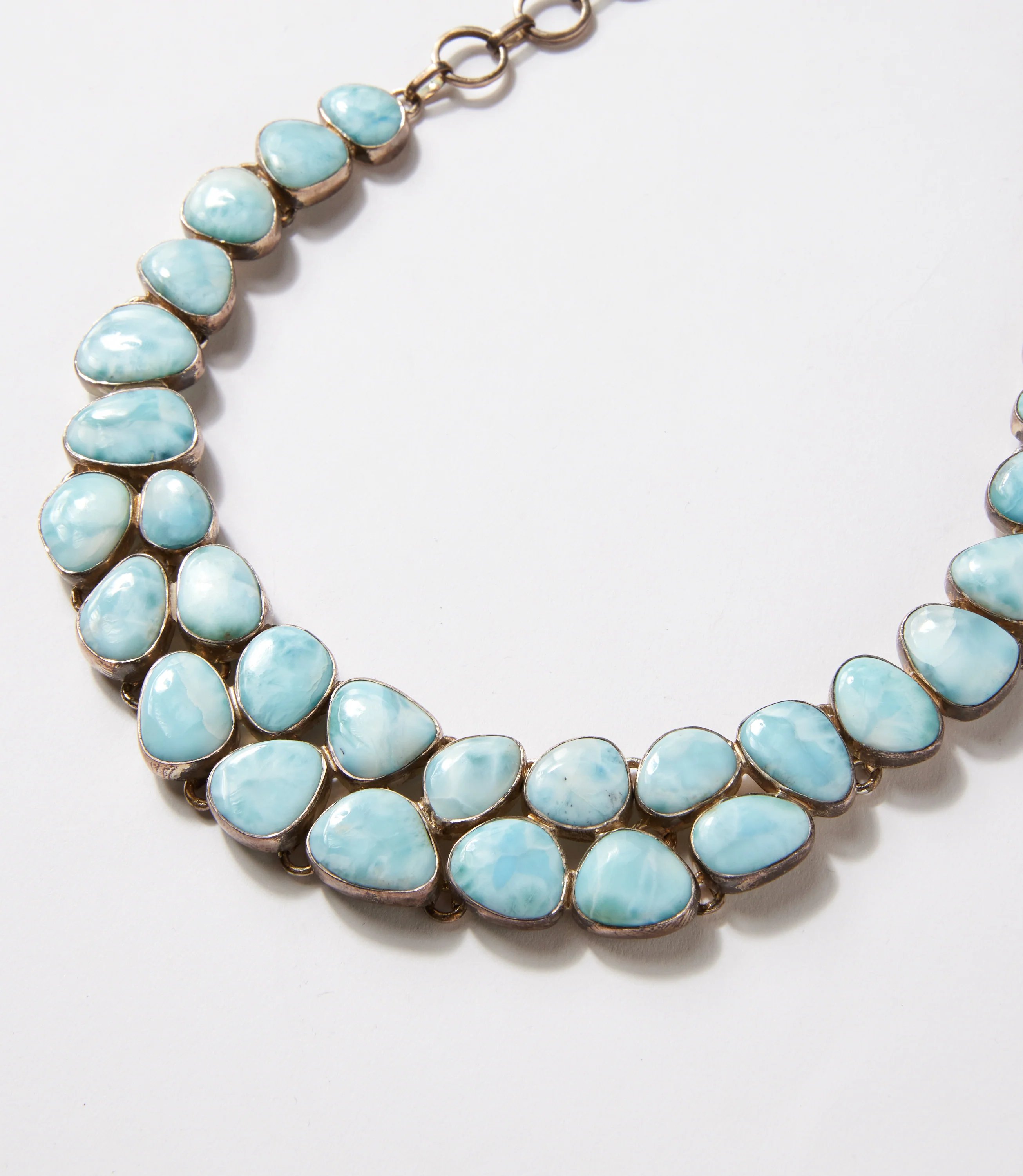 Larimar Station Necklace