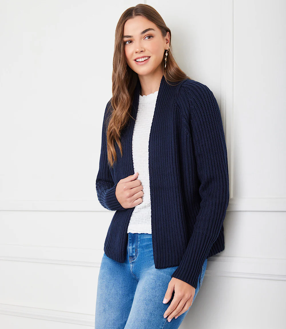 Cropped Cardigan Sweater