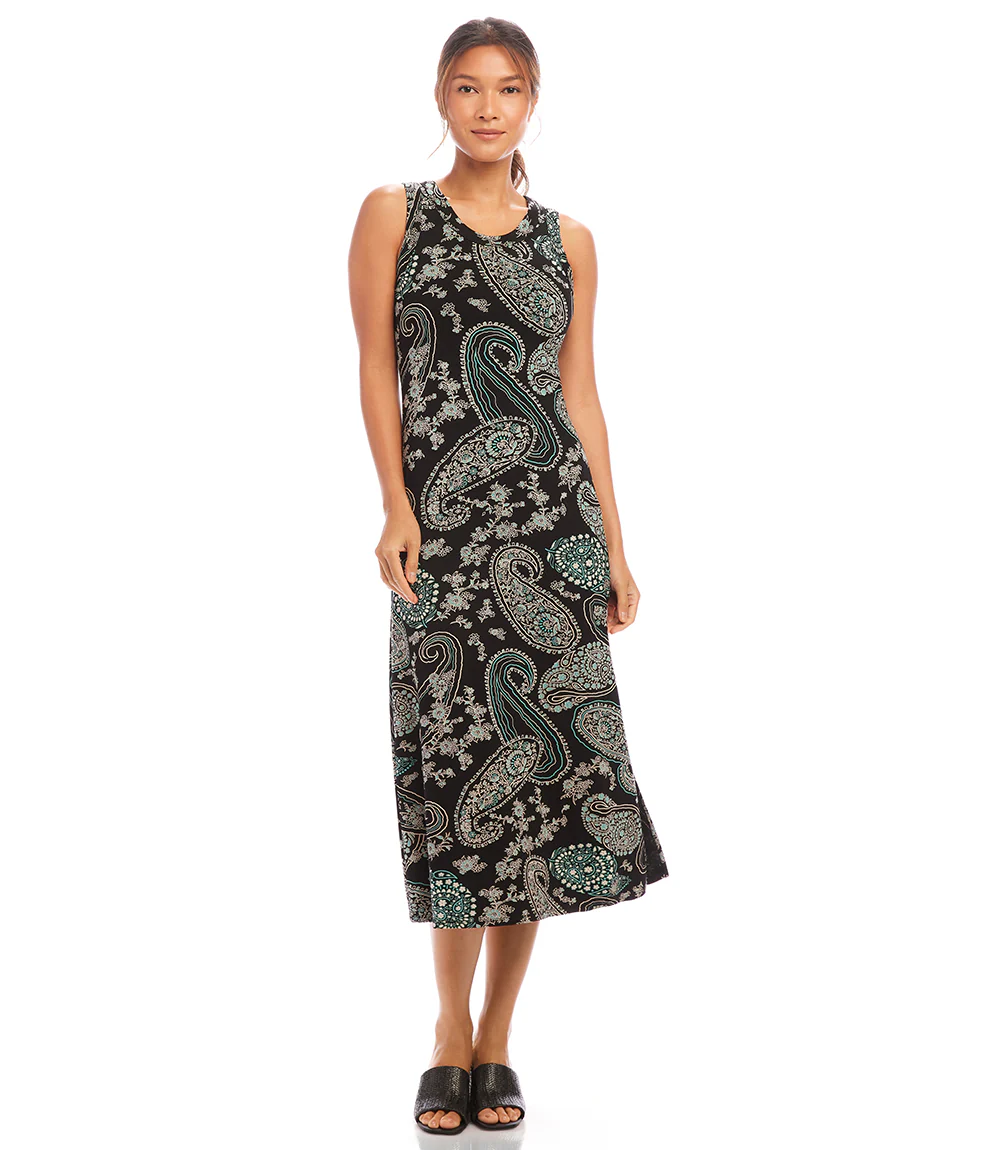 Sleeveless Midi Dress