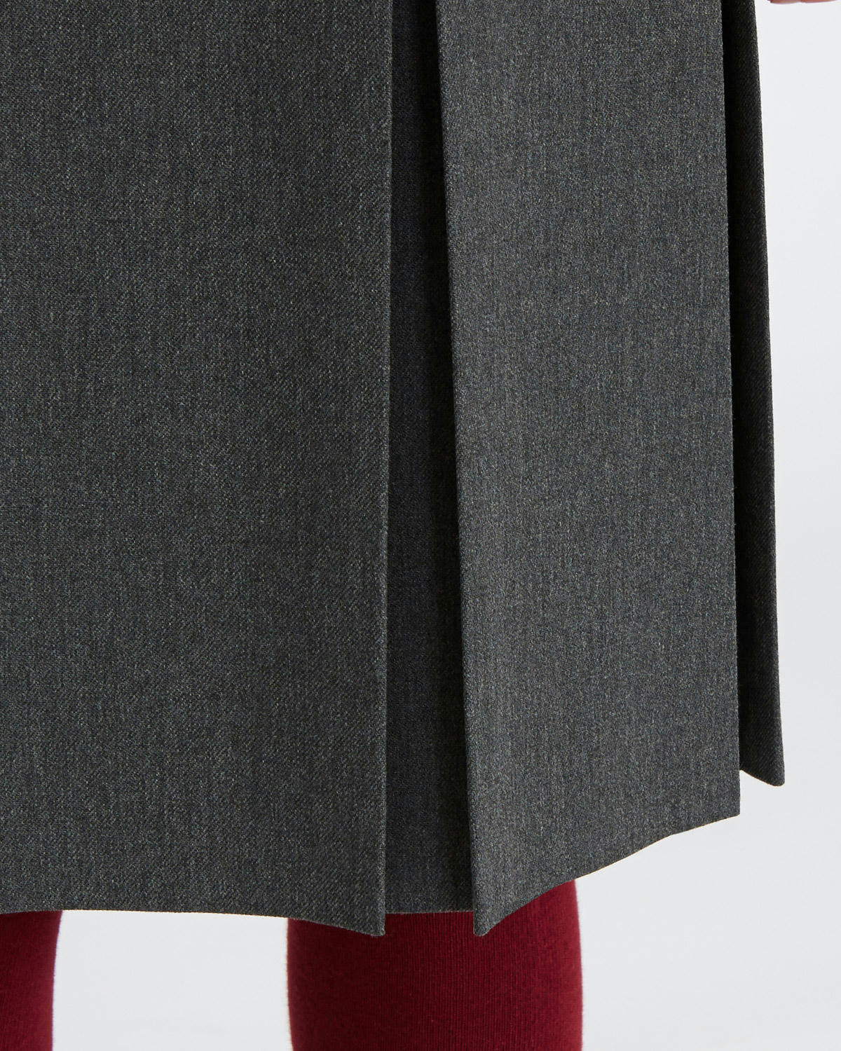 Box Pleat Skirt